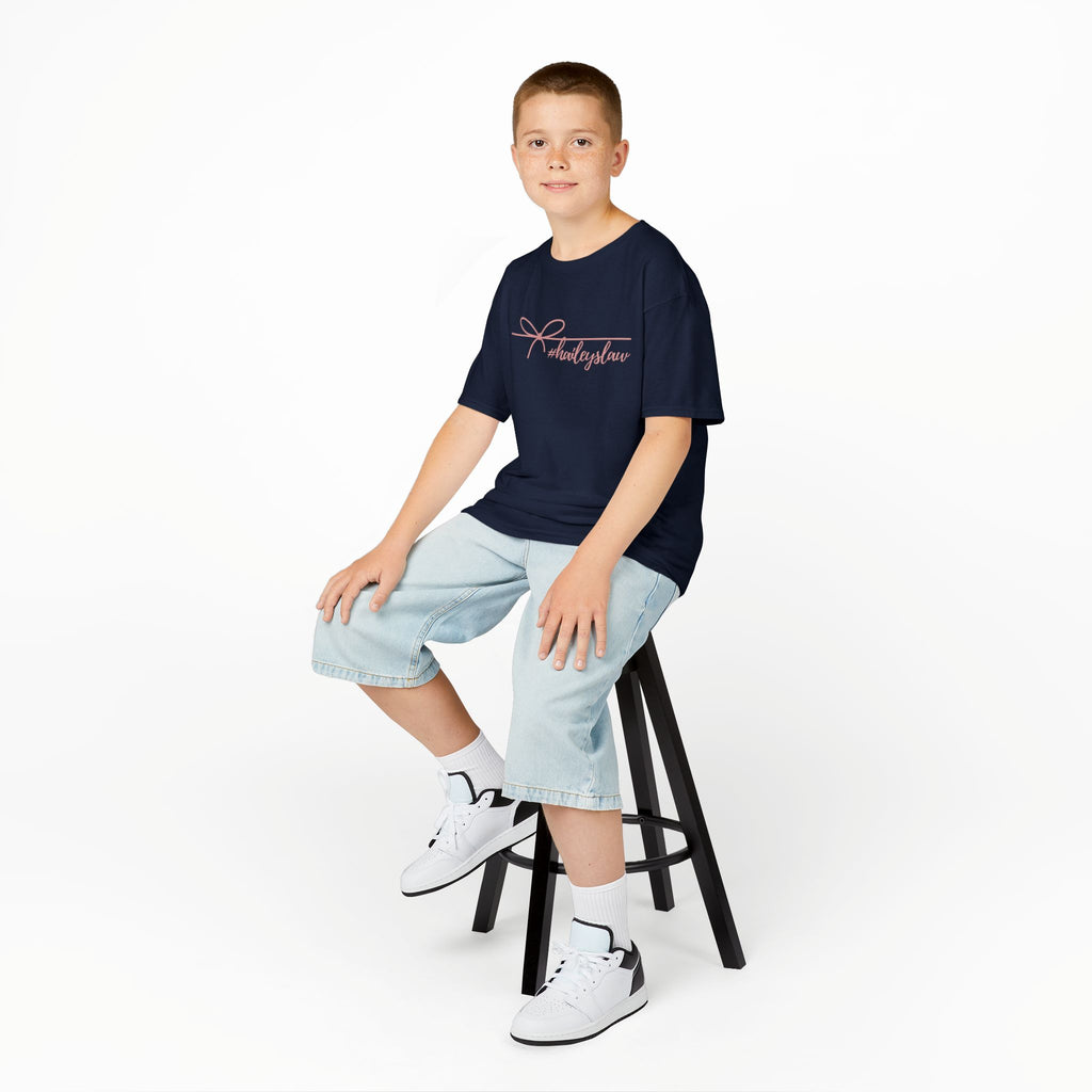 Hailey's Law Signature Script Tee - YOUTH