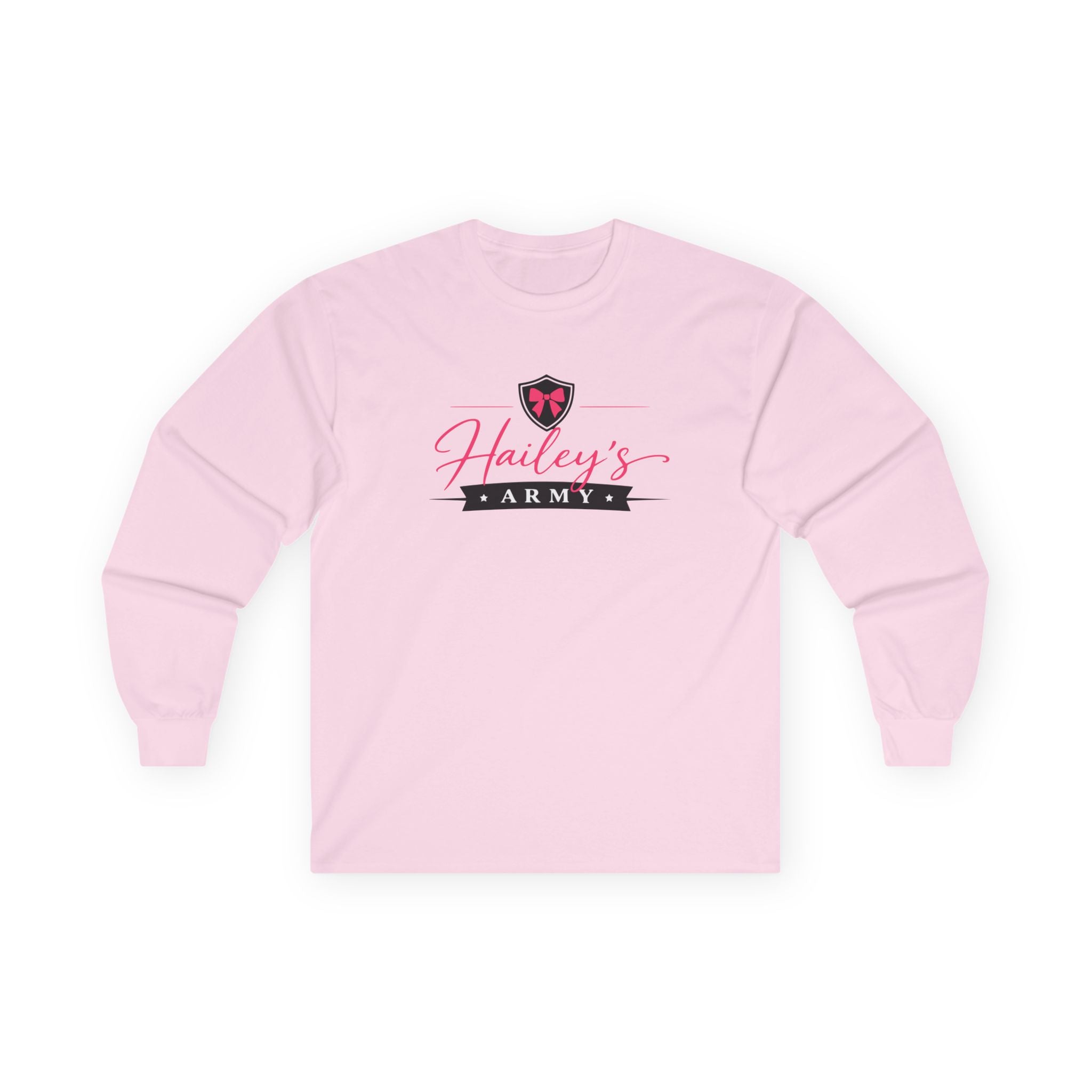 Hailey's Army Logo Long Sleeve Tee