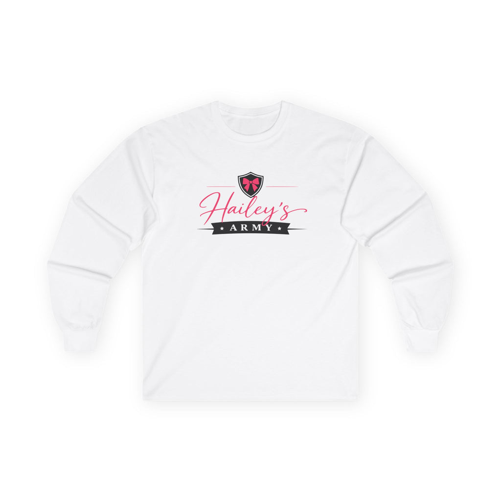 Hailey's Army Logo Long Sleeve Tee
