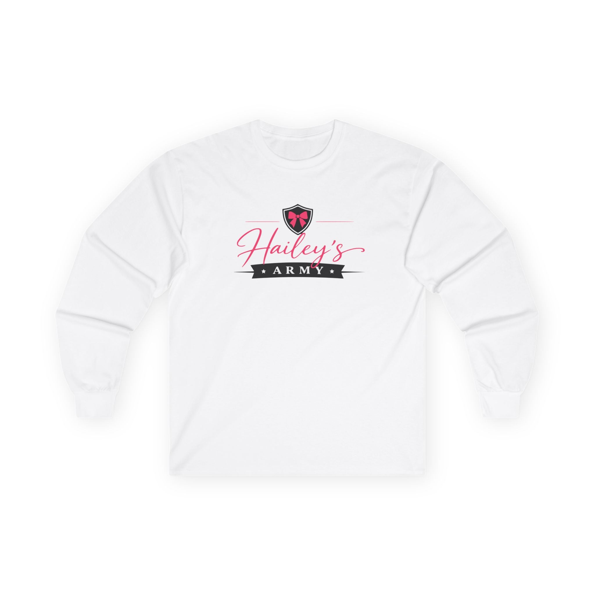 Hailey's Army Logo Long Sleeve Tee