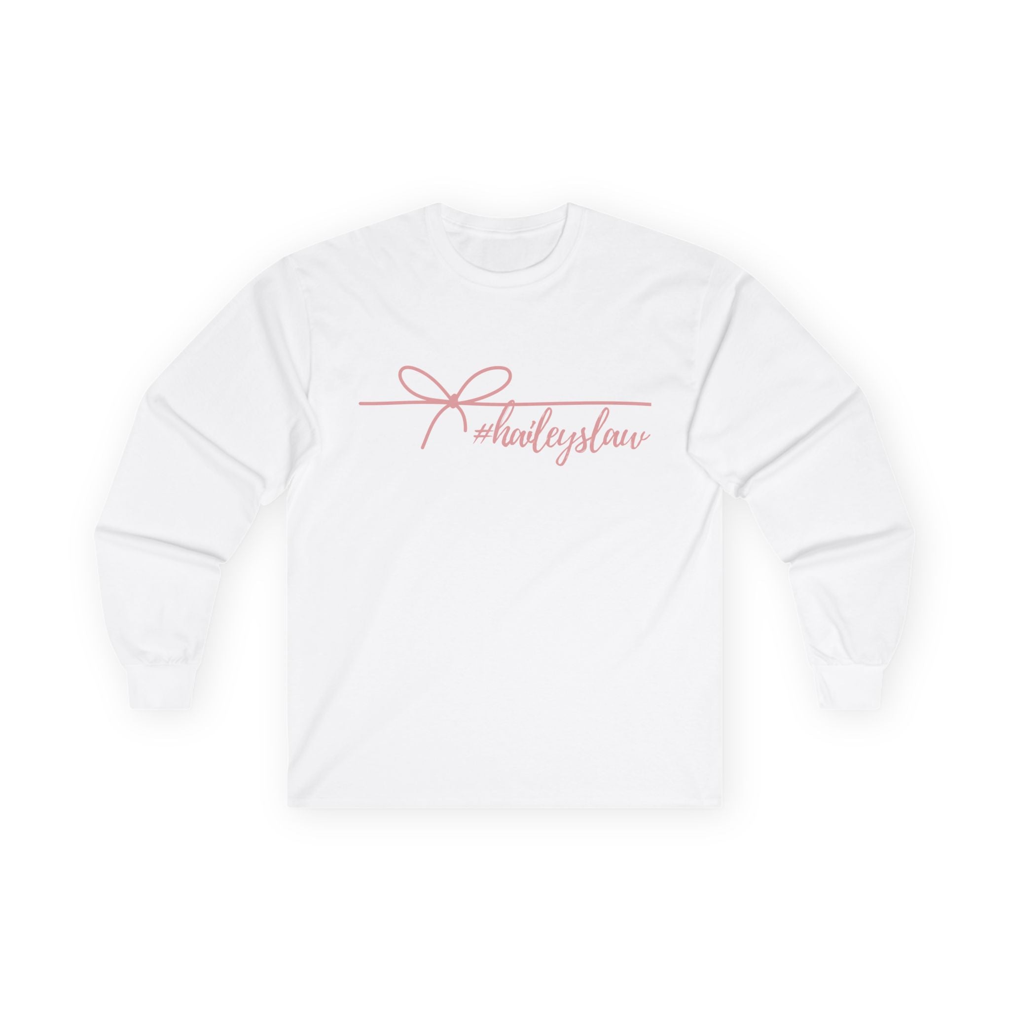 Hailey's Law Signature Script Long Sleeve Tee