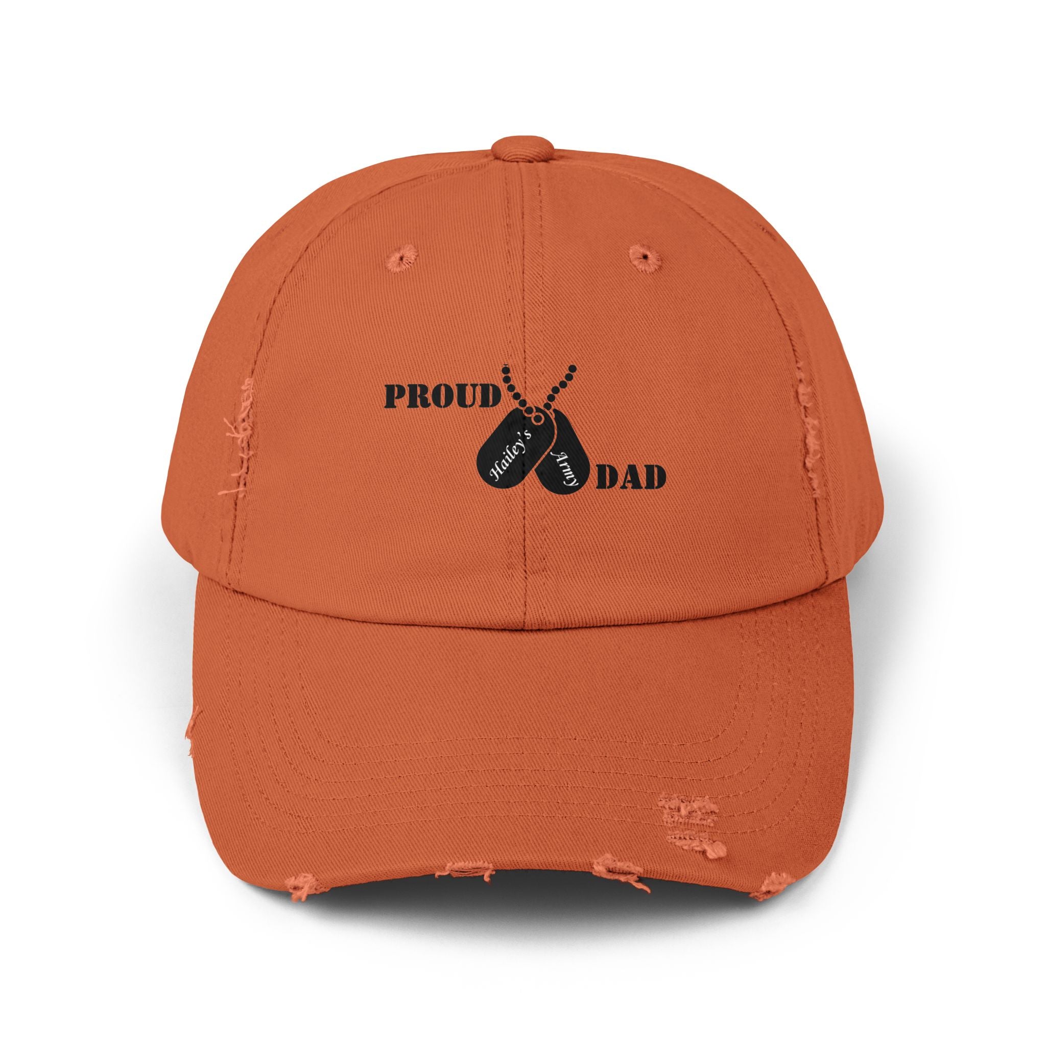 Proud Dad Dog Tag Hat