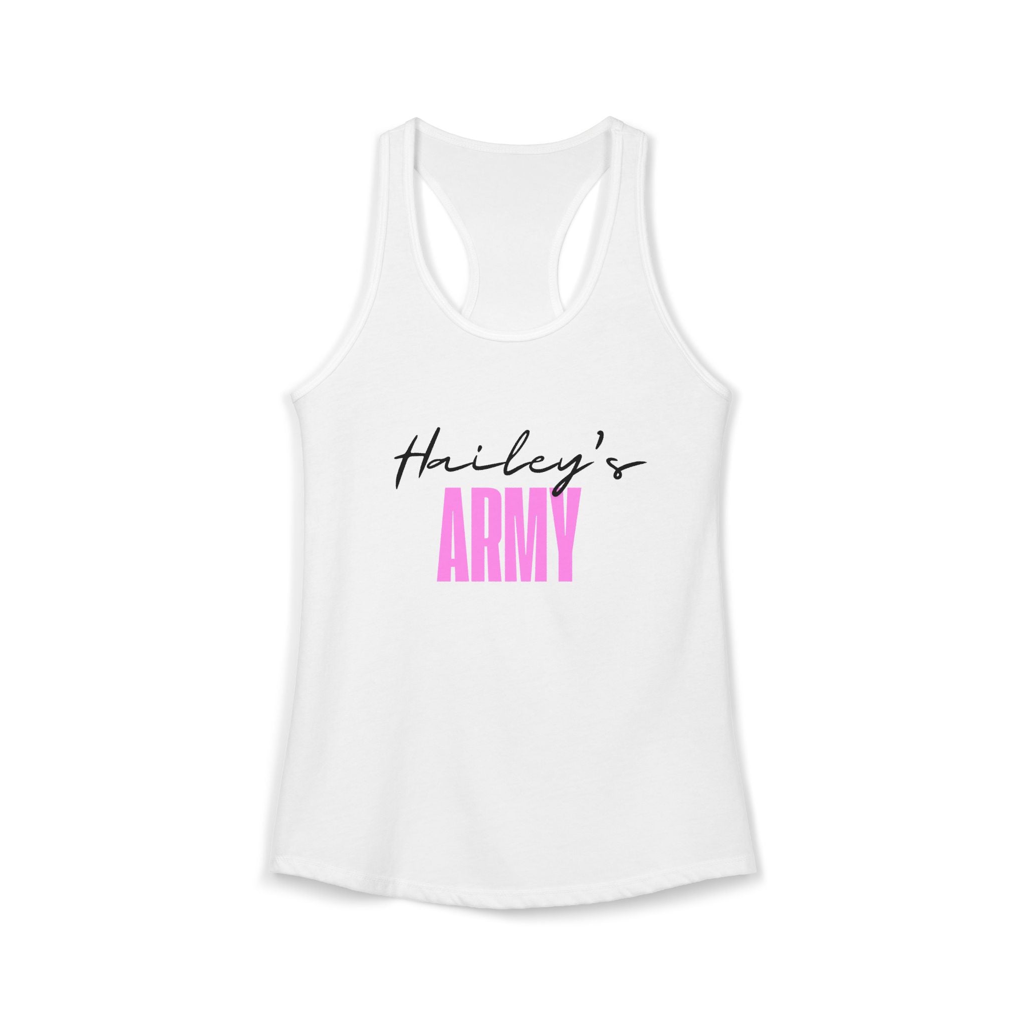 Hailey's Army Racerback Tank