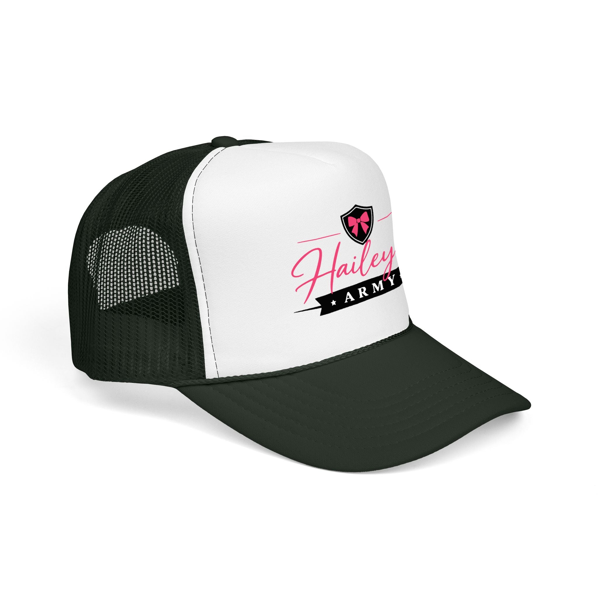 Hailey's Army Trucker Cap