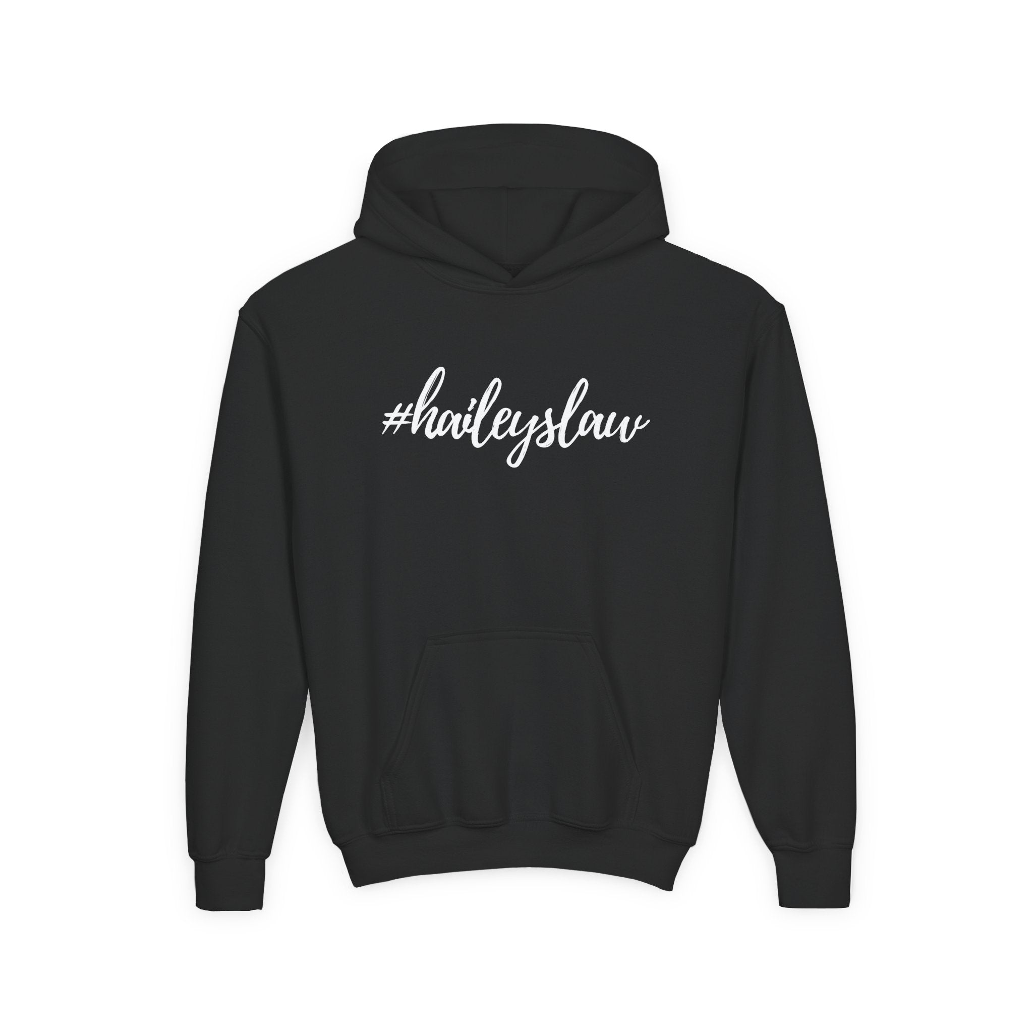 #haileyslaw Hashtag Hoodie - YOUTH