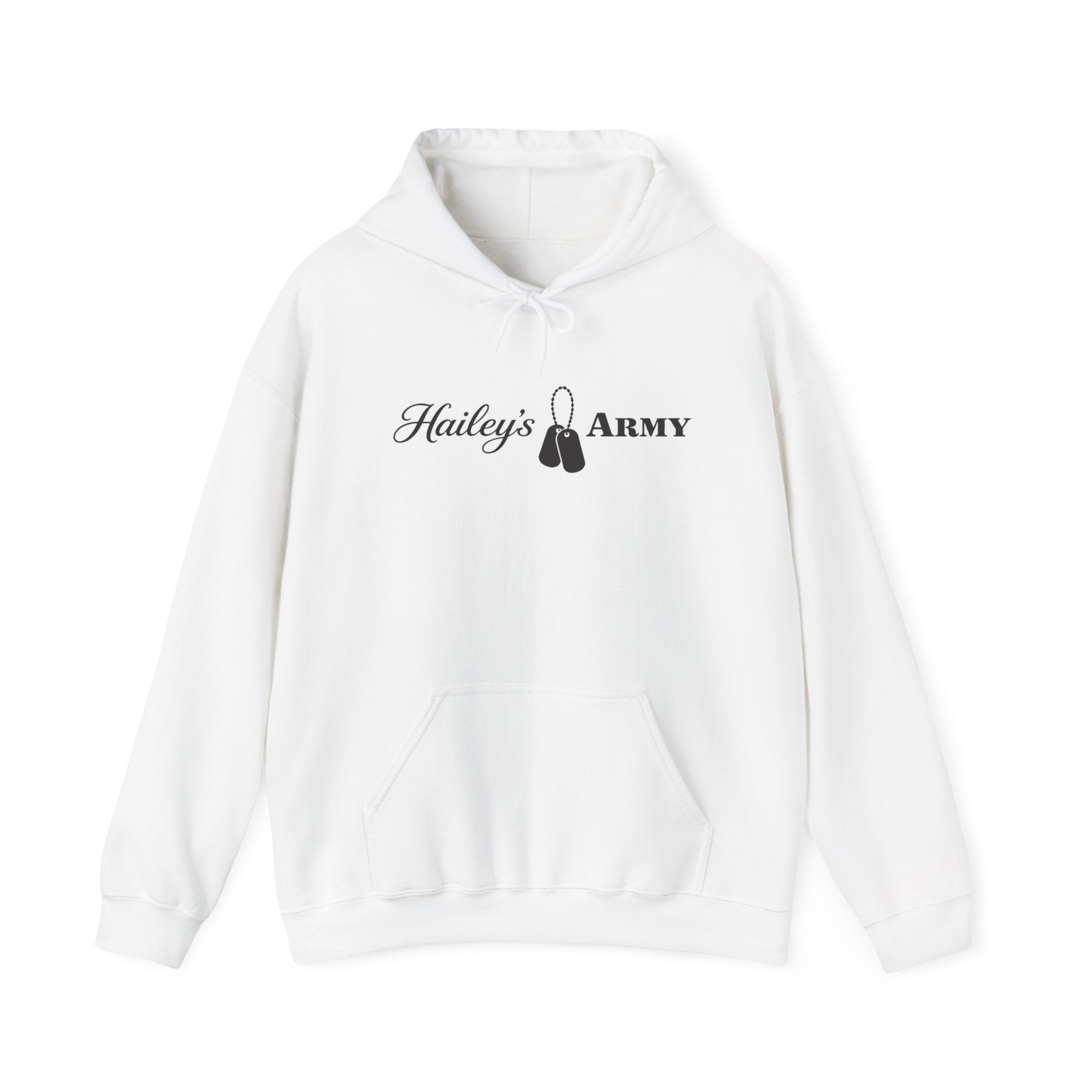 Hailey's Army Dog Tag Hoodie