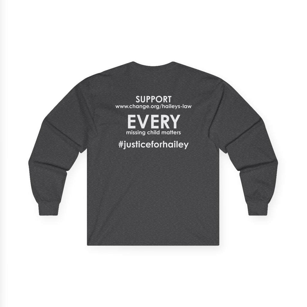 Hailey's Law Awareness Long Sleeve Tee