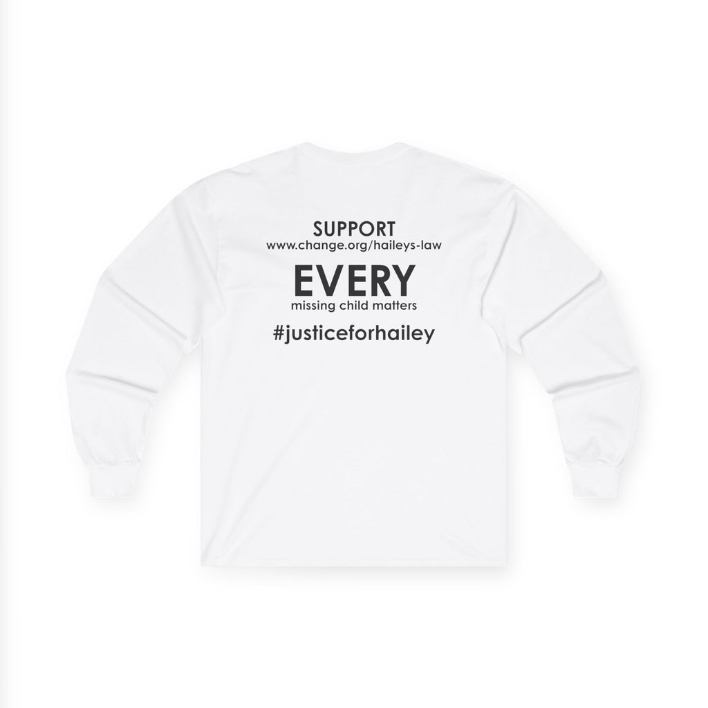 Hailey's Law Awareness Long Sleeve Tee