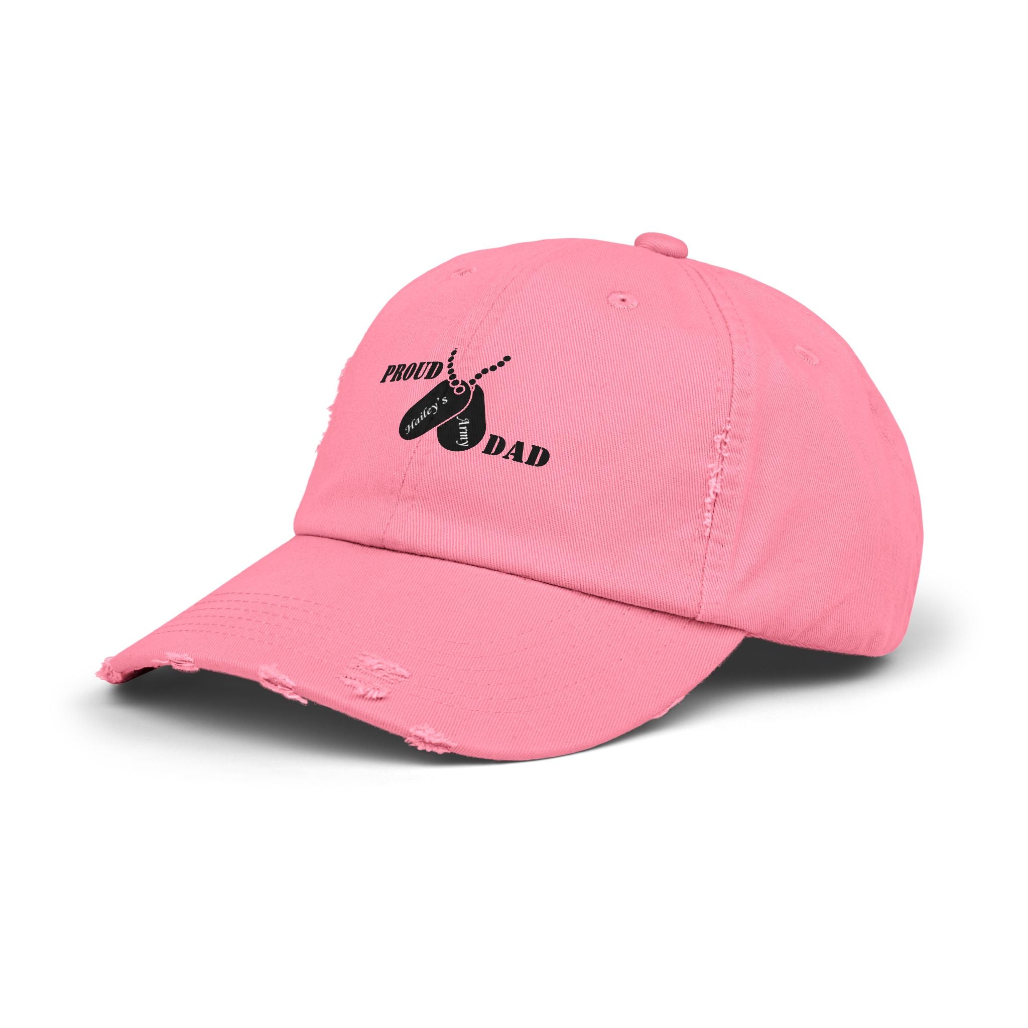 Proud Dad Dog Tag Hat