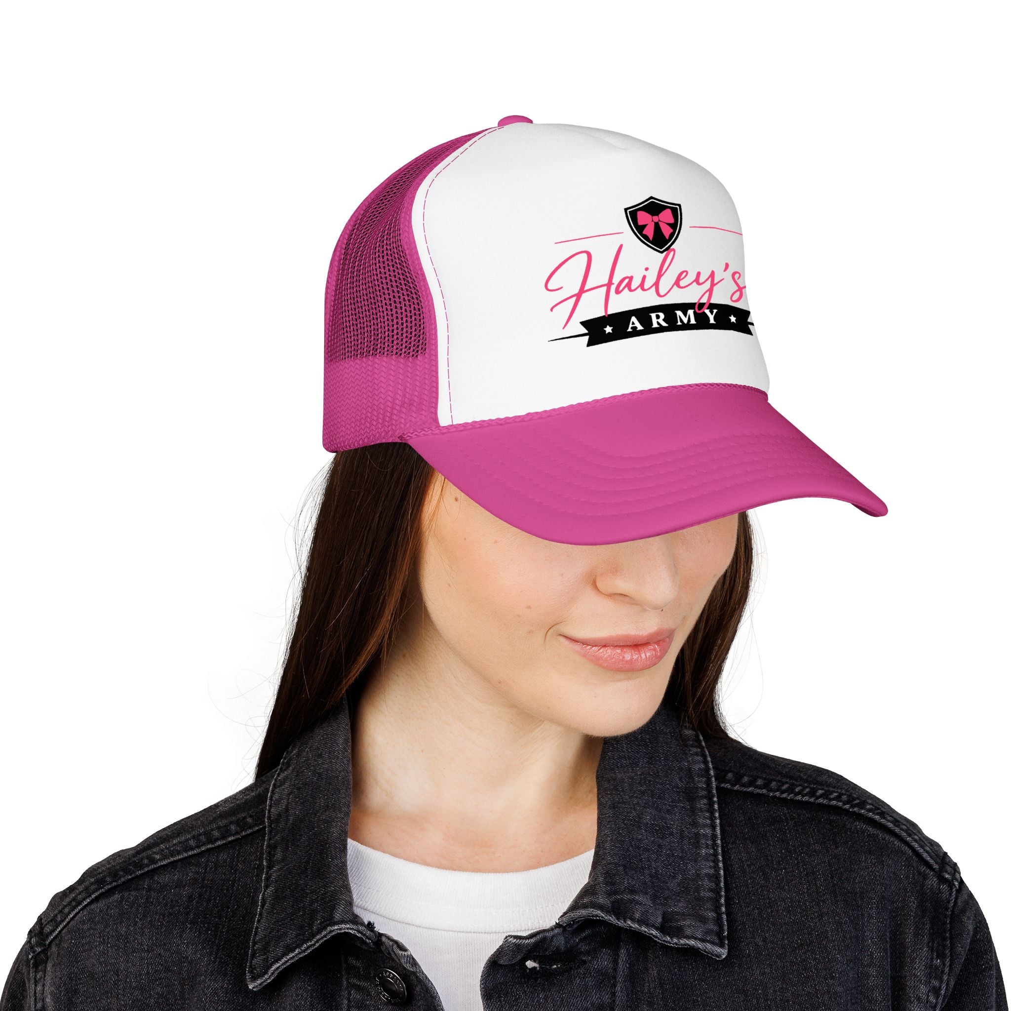 Hailey's Army Trucker Cap