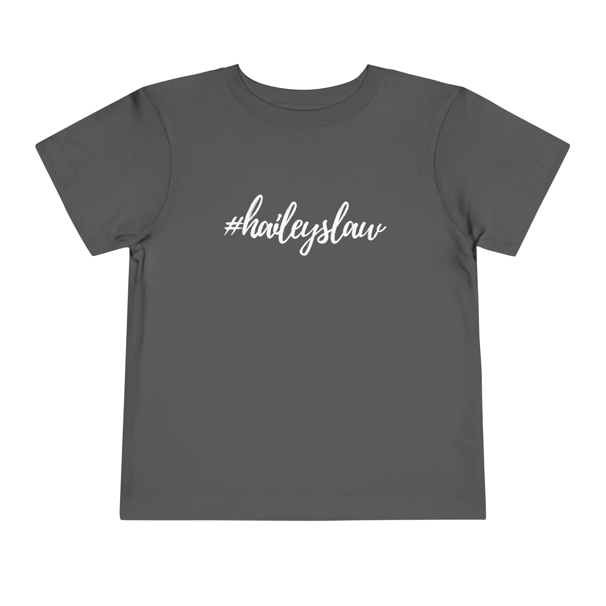 #haileyslaw Hashtag Tee - TODDLER