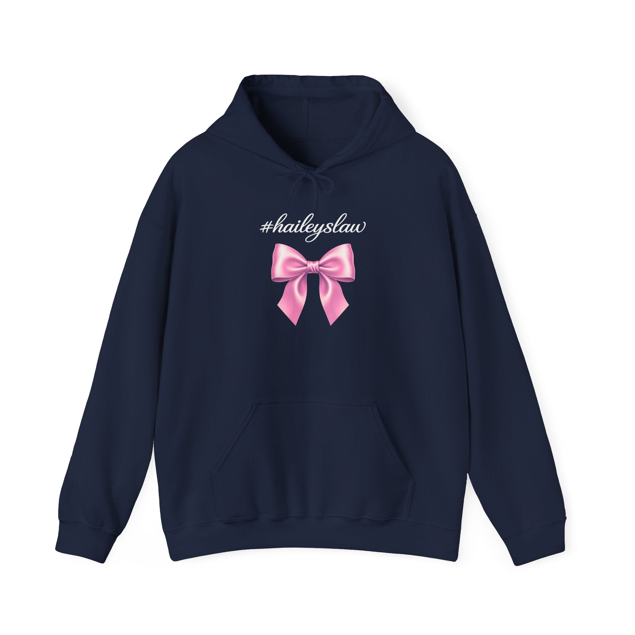 Hailey's Law Pink Bow Hoodie