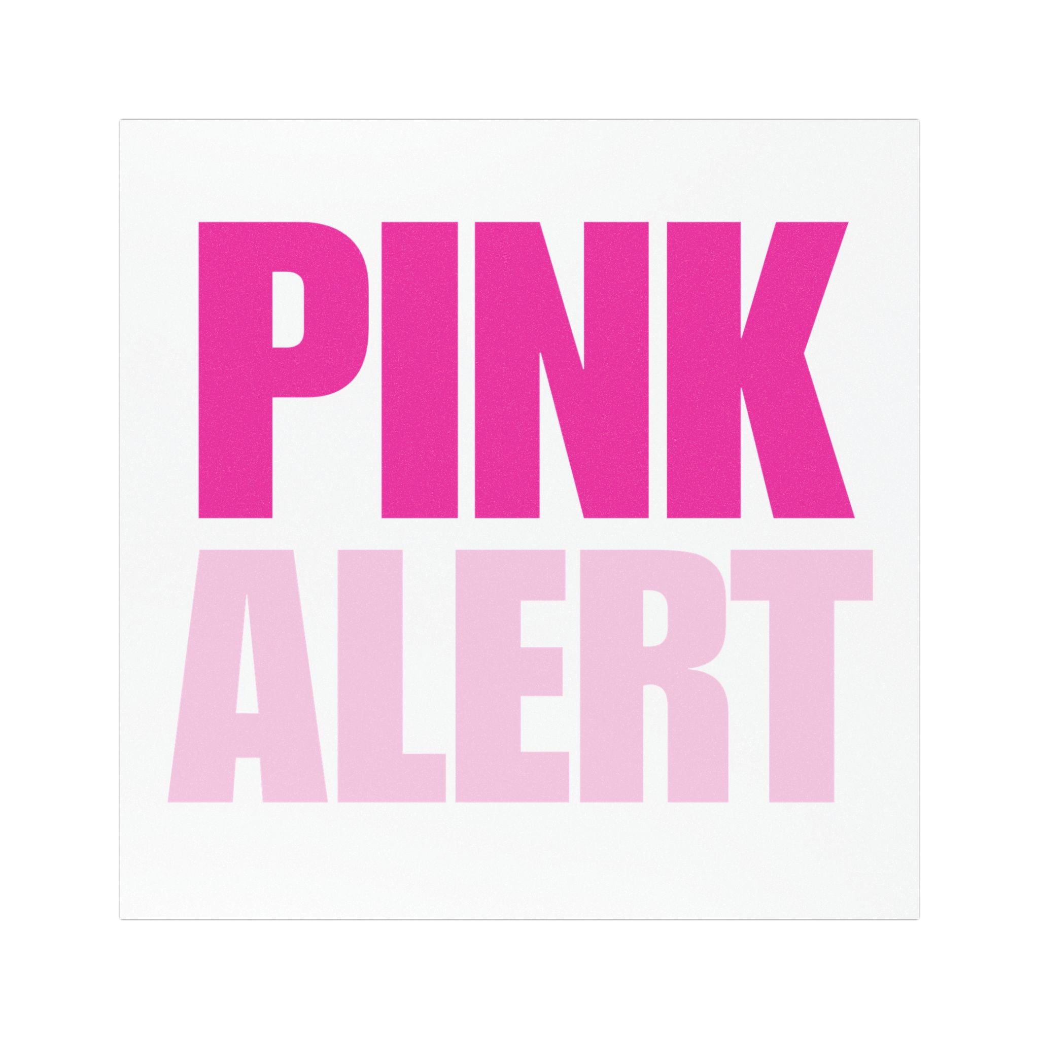 PINK ALERT Car Magnet