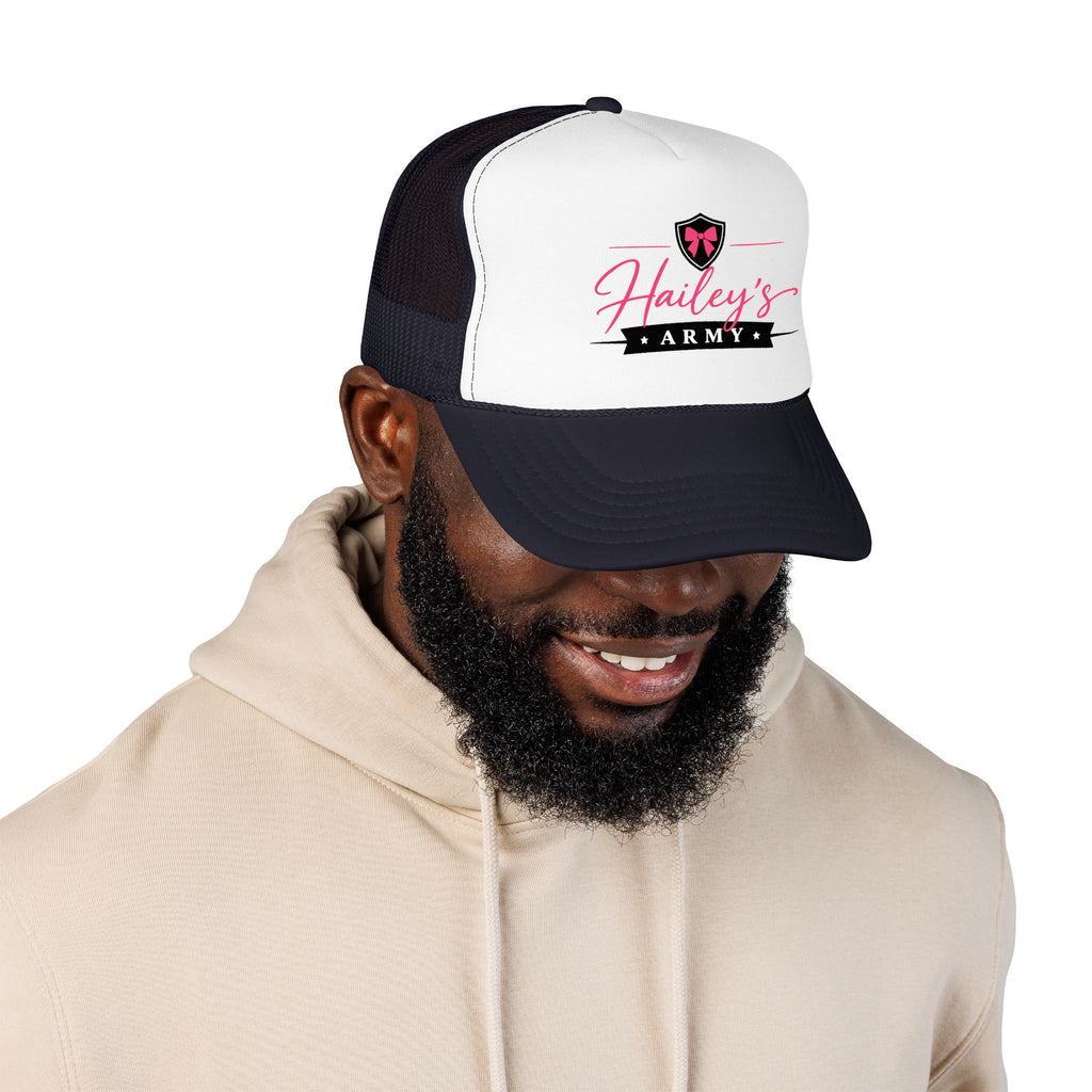 Hailey's Army Trucker Cap