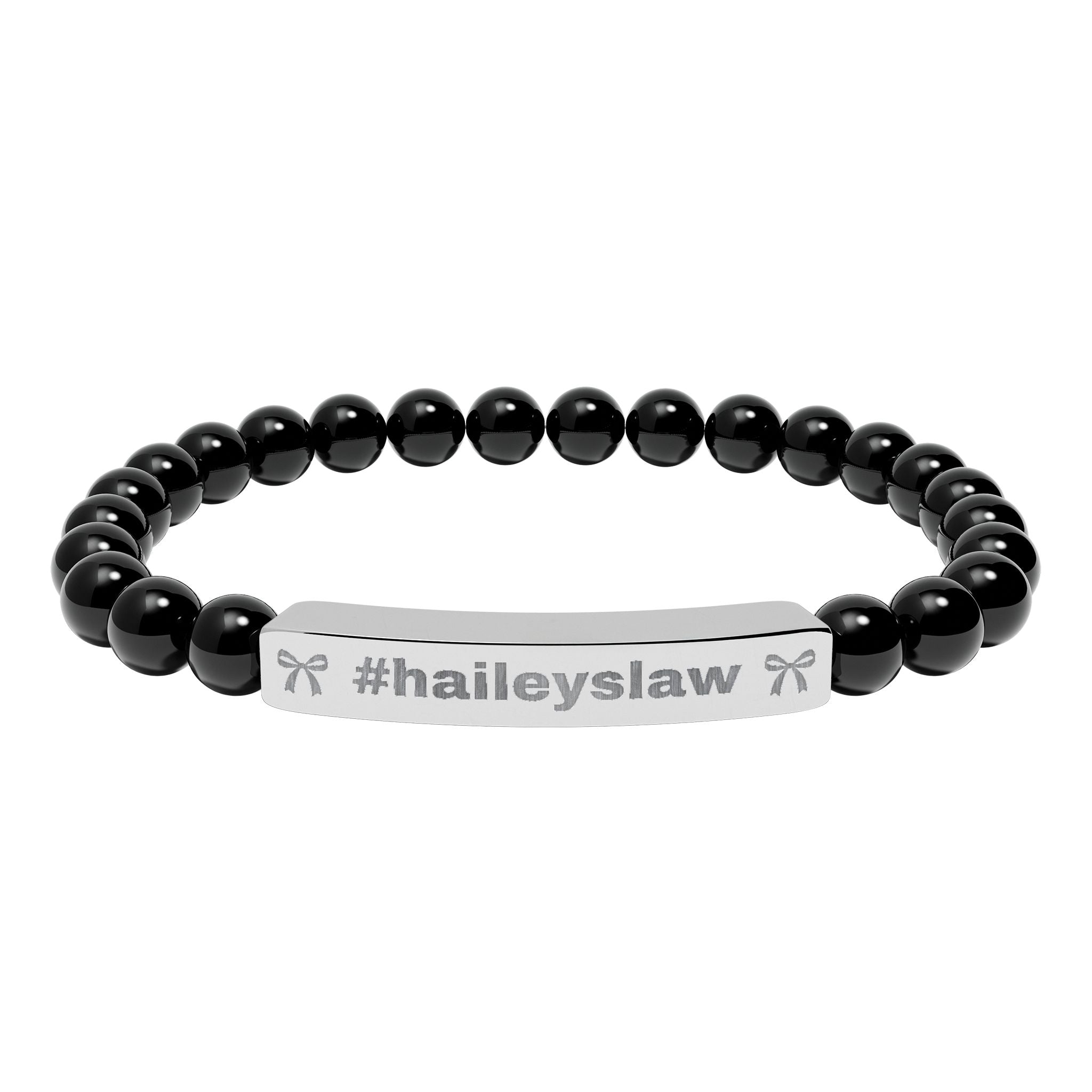 Hailey's Law Beaded Bracelet