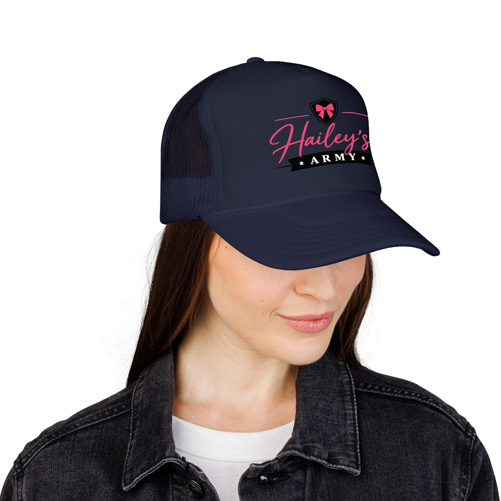 Hailey's Army Trucker Cap