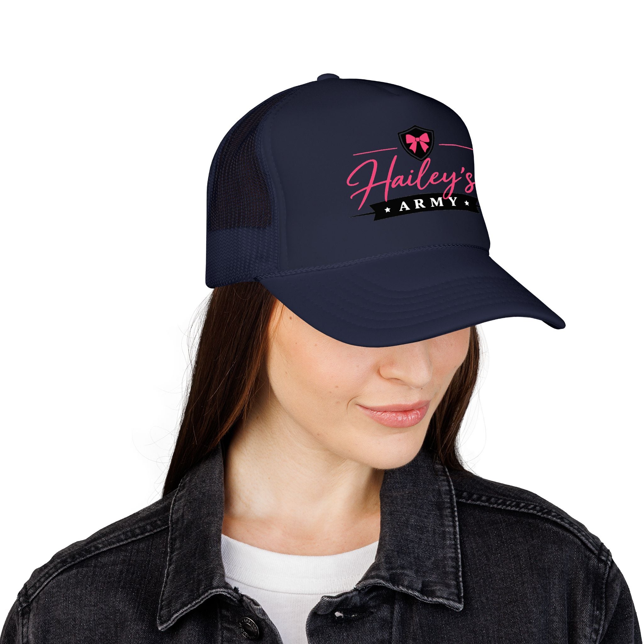 Hailey's Army Trucker Cap
