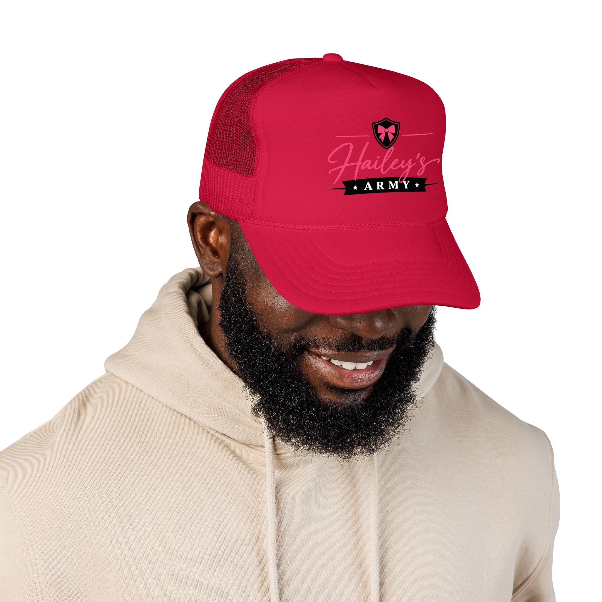 Hailey's Army Trucker Cap