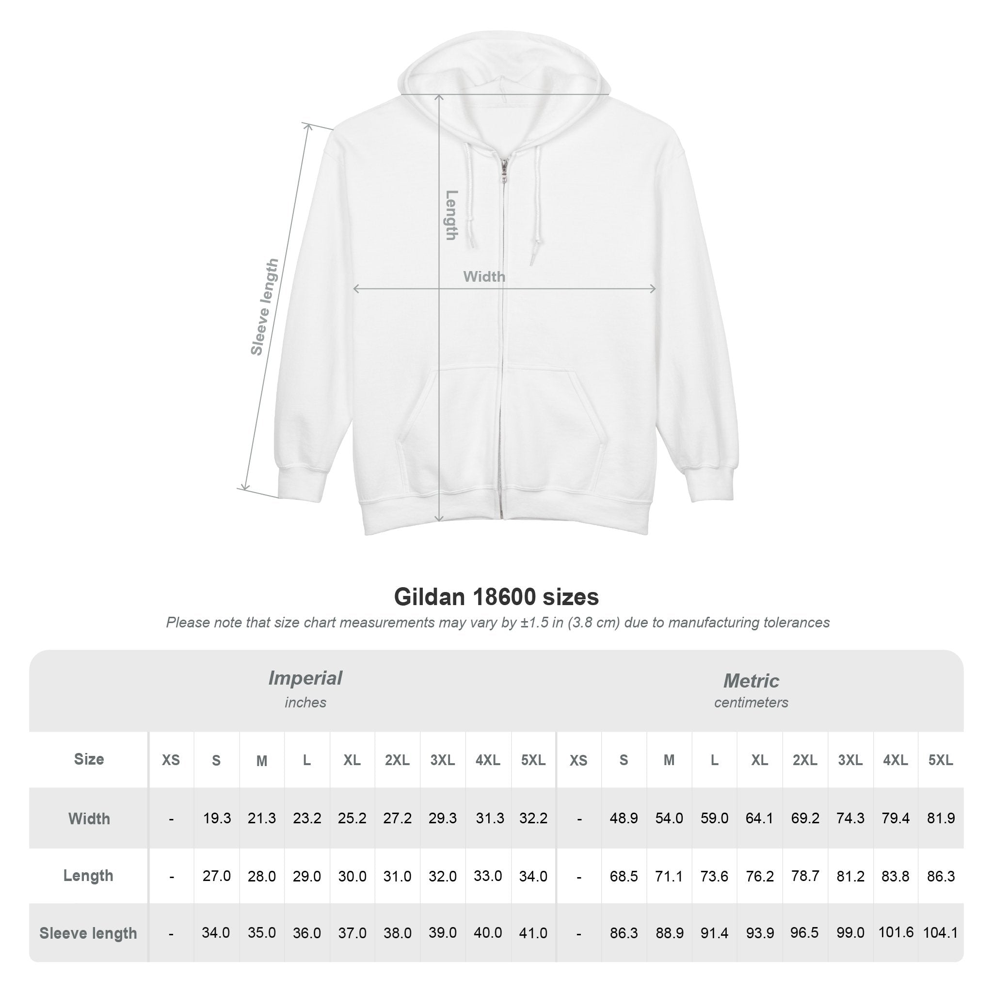 Support Hailey's Law Zip Hoodie