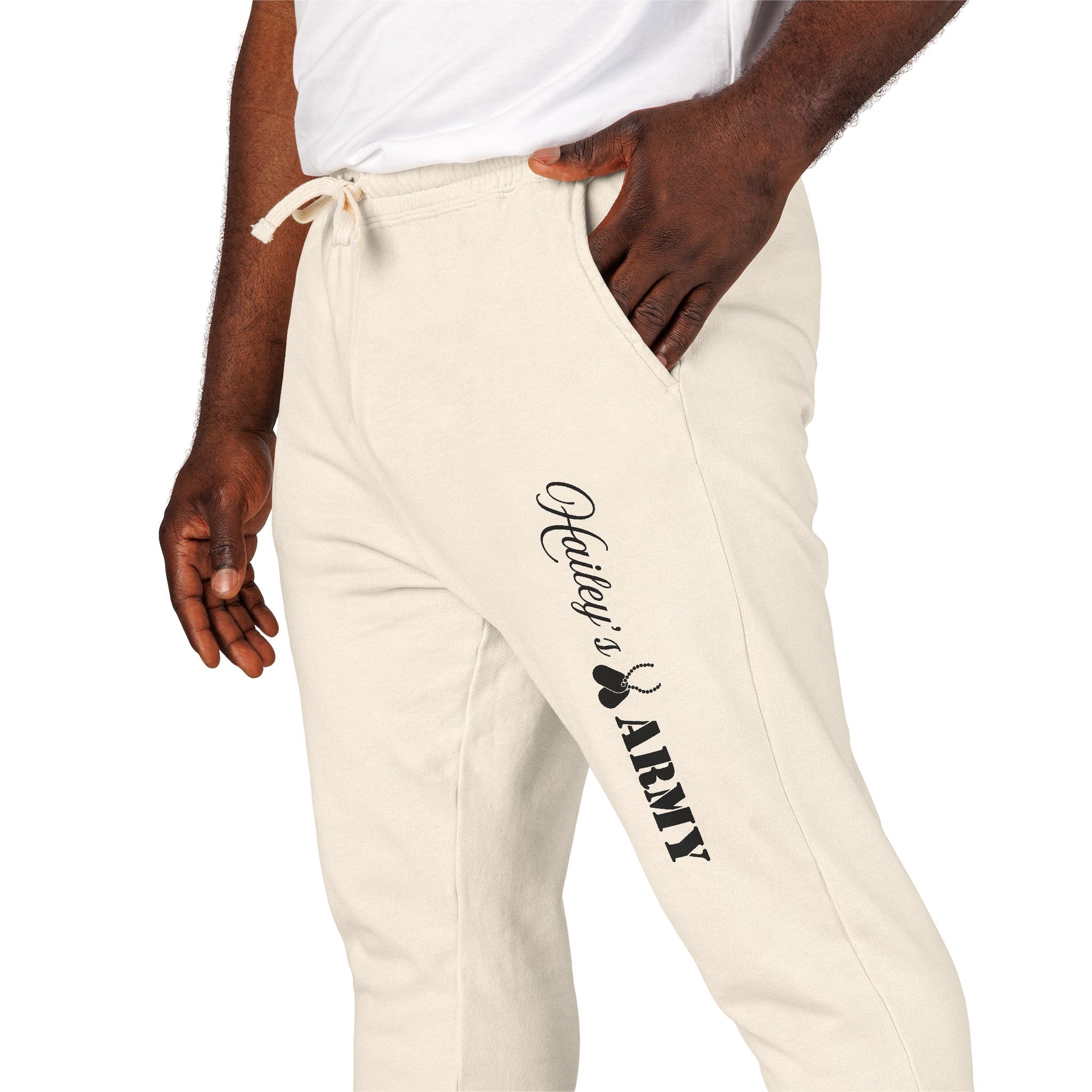 Hailey's Army Dog Tag Joggers