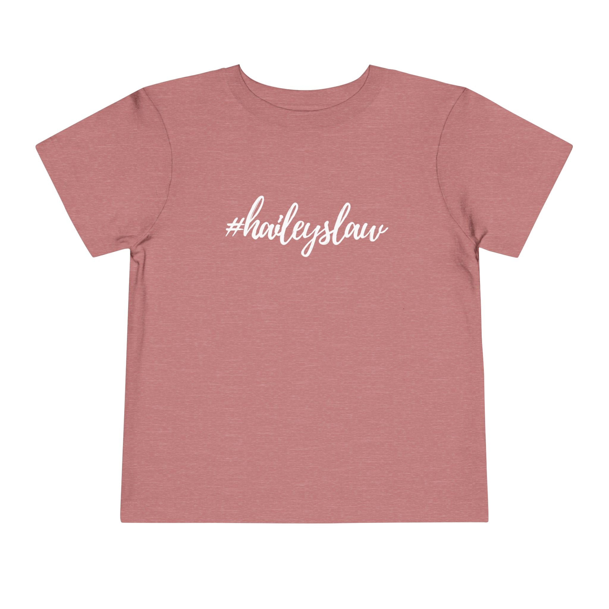 #haileyslaw Hashtag Tee - TODDLER