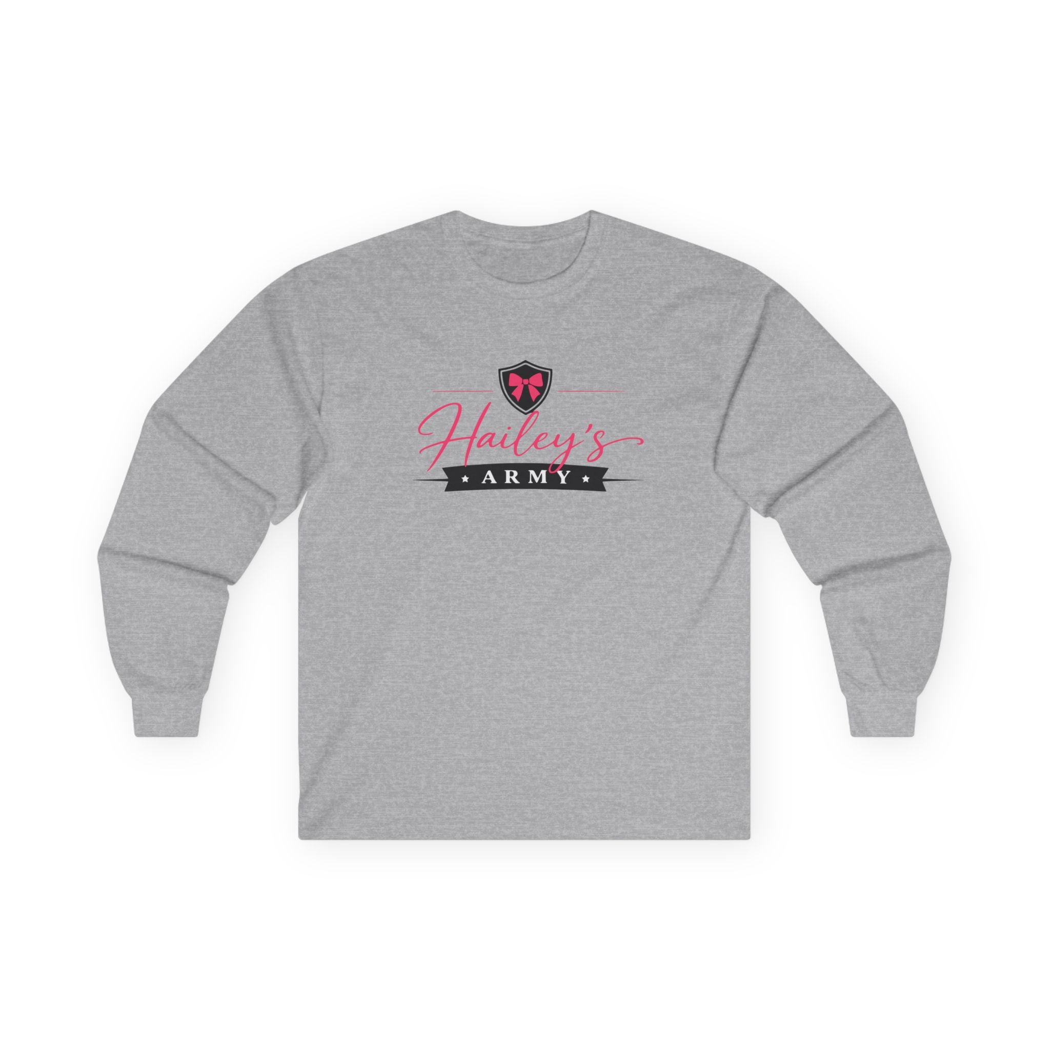 Hailey's Army Logo Long Sleeve Tee