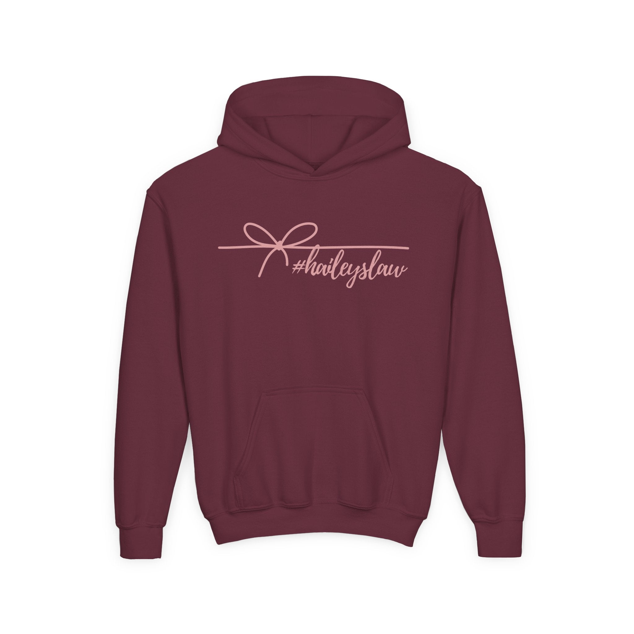 Hailey's Law Signature Script Hoodie - YOUTH