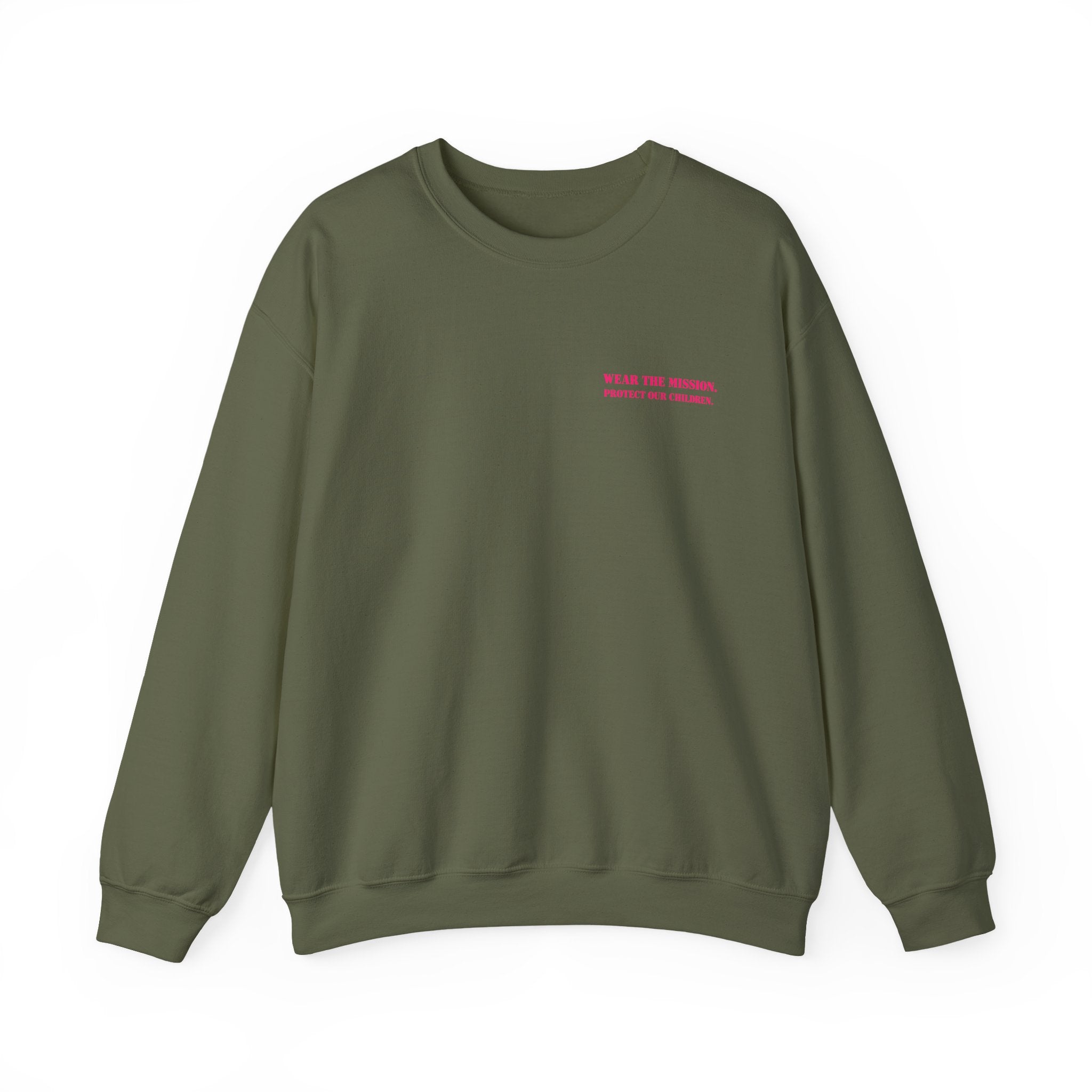 Wear the Mission Crewneck Sweatshirt