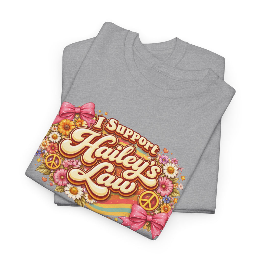 Retro Floral Support Tee