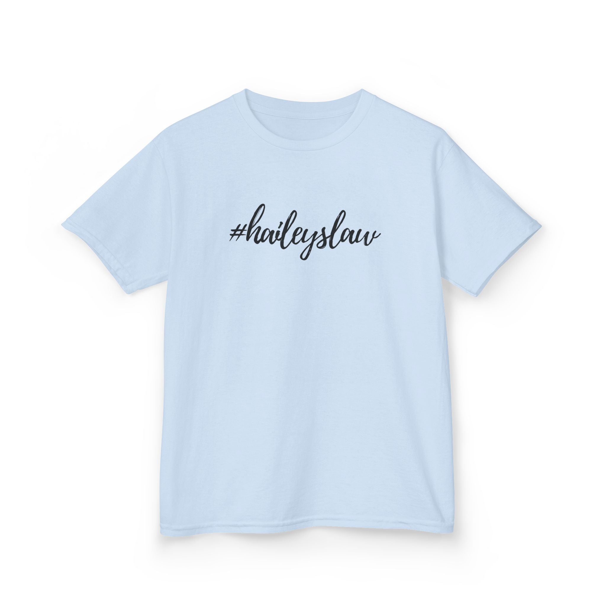 #haileyslaw Hashtag Tee - YOUTH
