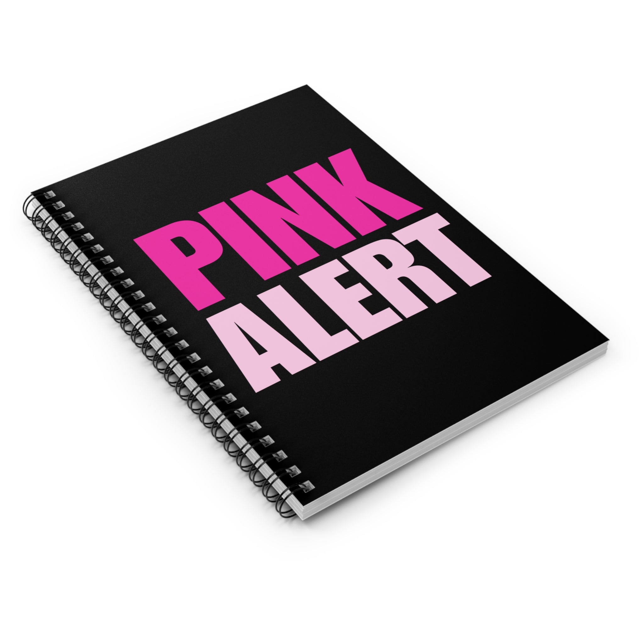 Pink Alert Spiral Notebook