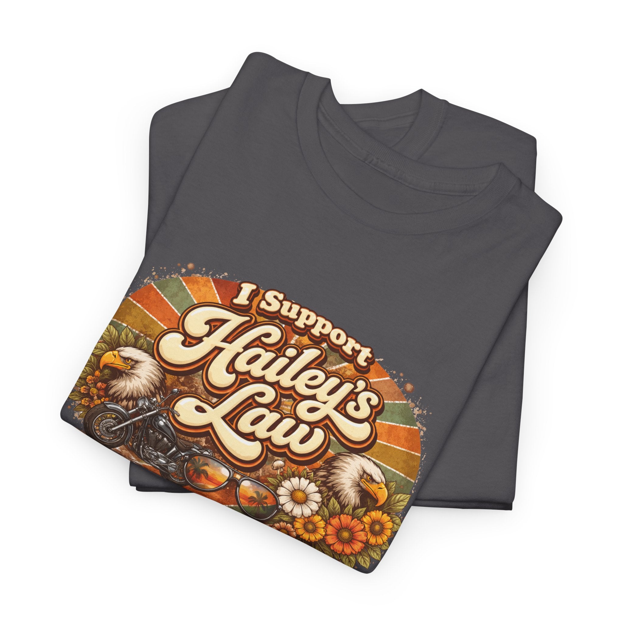 Retro Eagle Support Tee