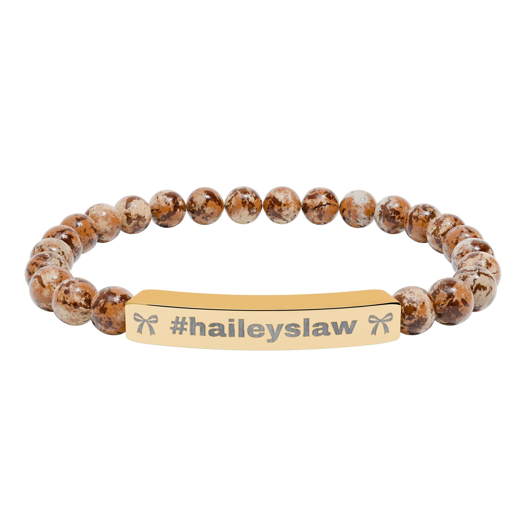 Hailey's Law Beaded Bracelet