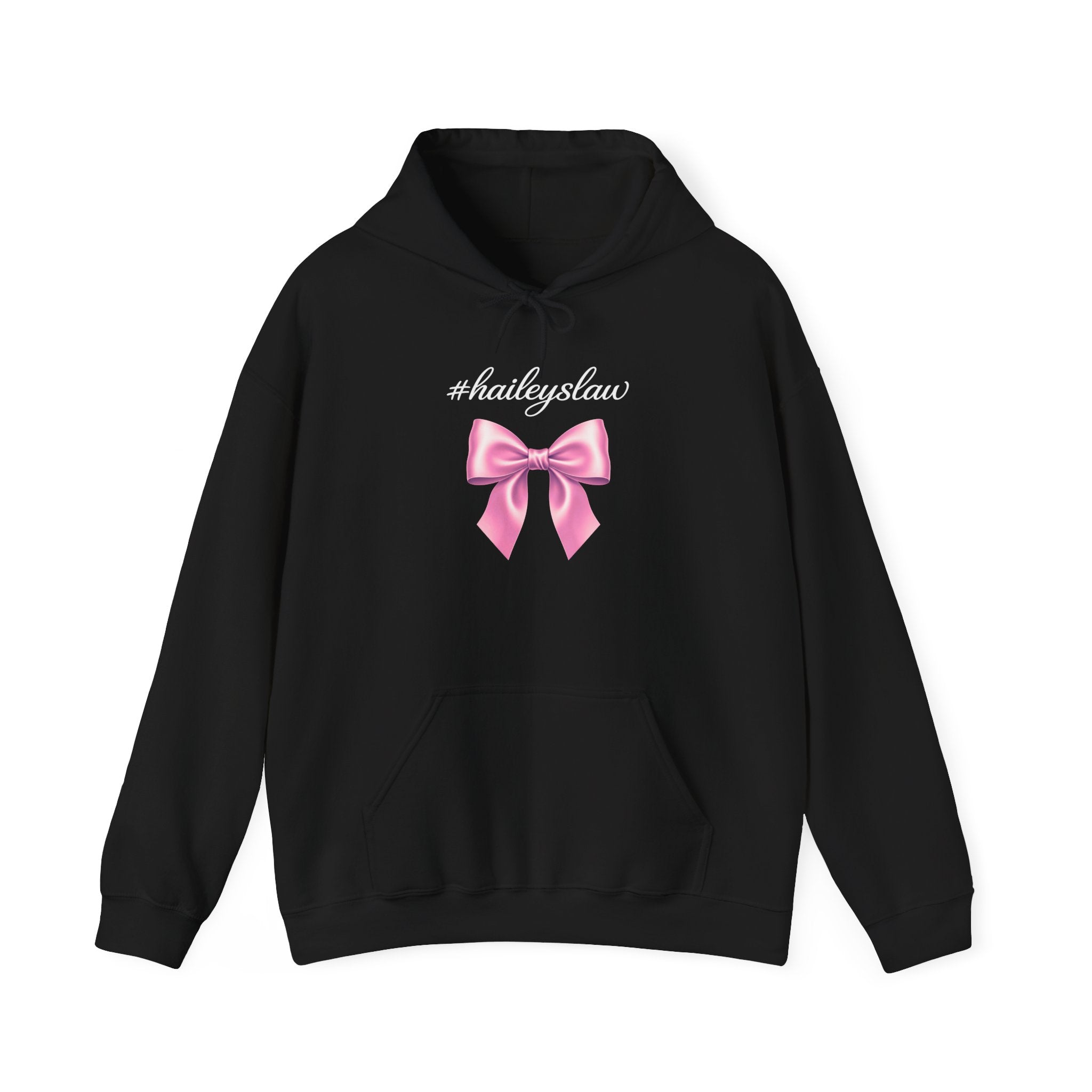 Hailey's Law Pink Bow Hoodie