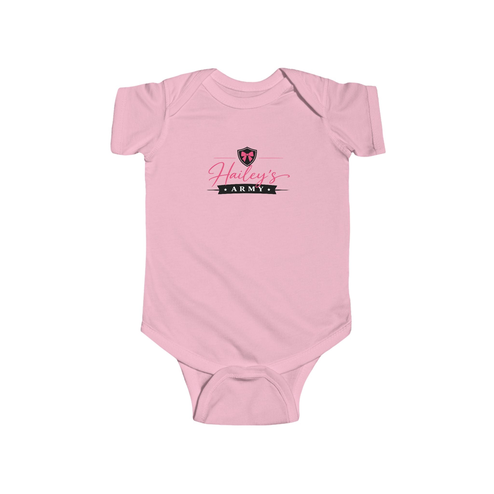 Hailey's Army Logo Onesie