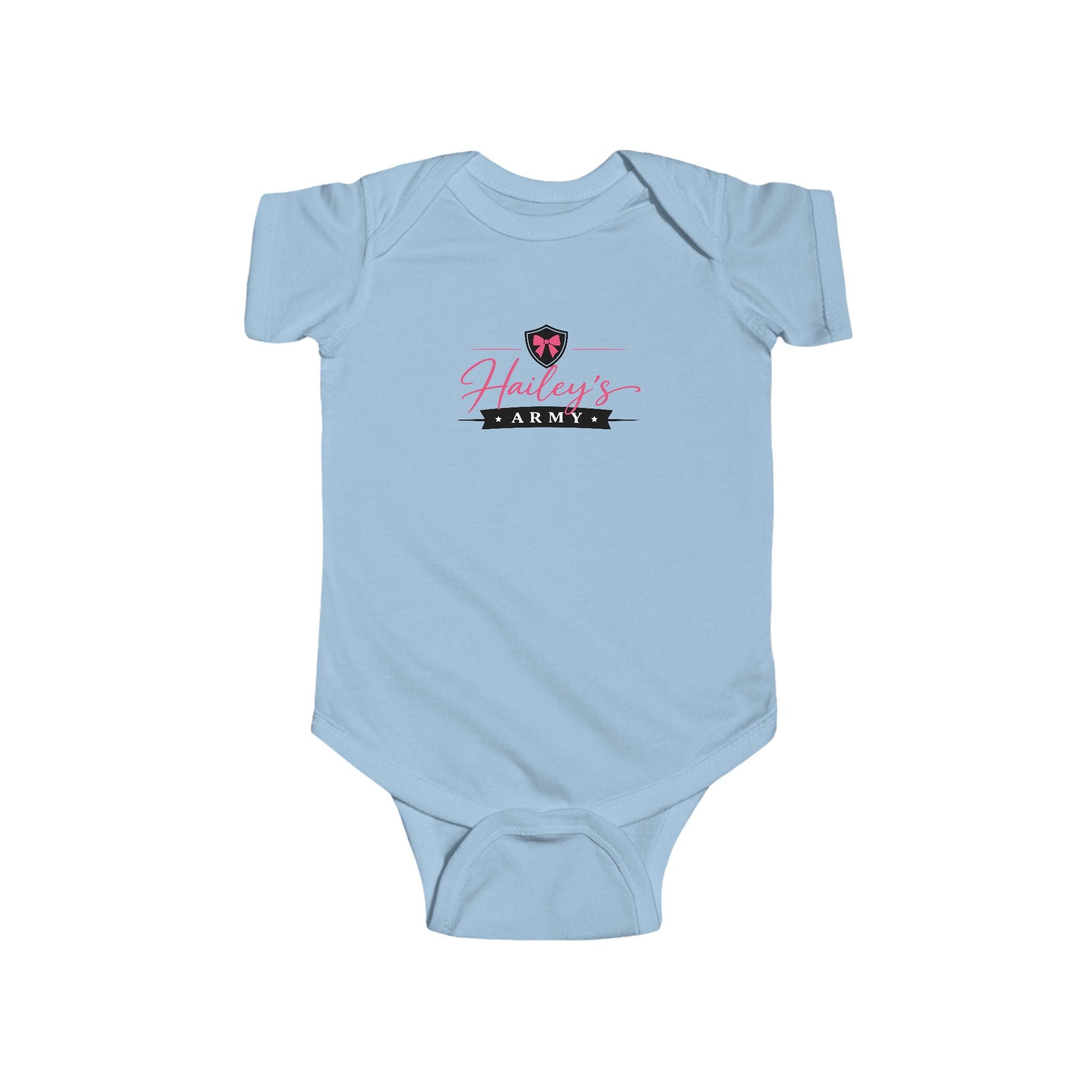 Hailey's Army Logo Onesie