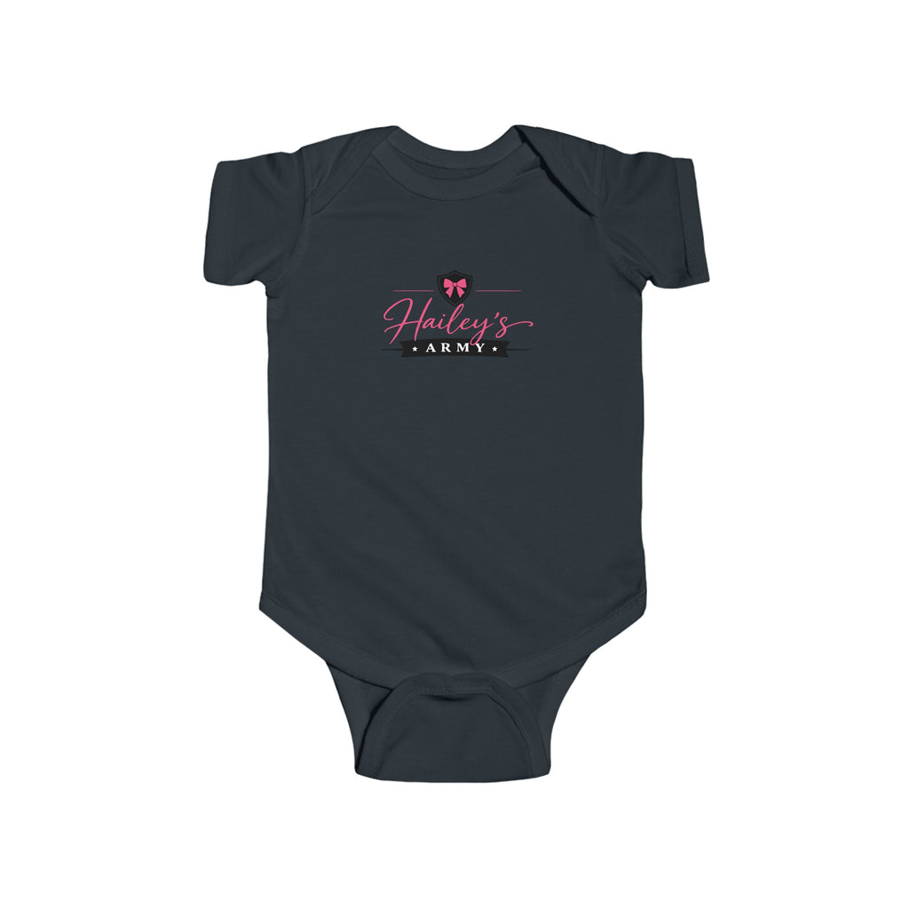 Hailey's Army Logo Onesie