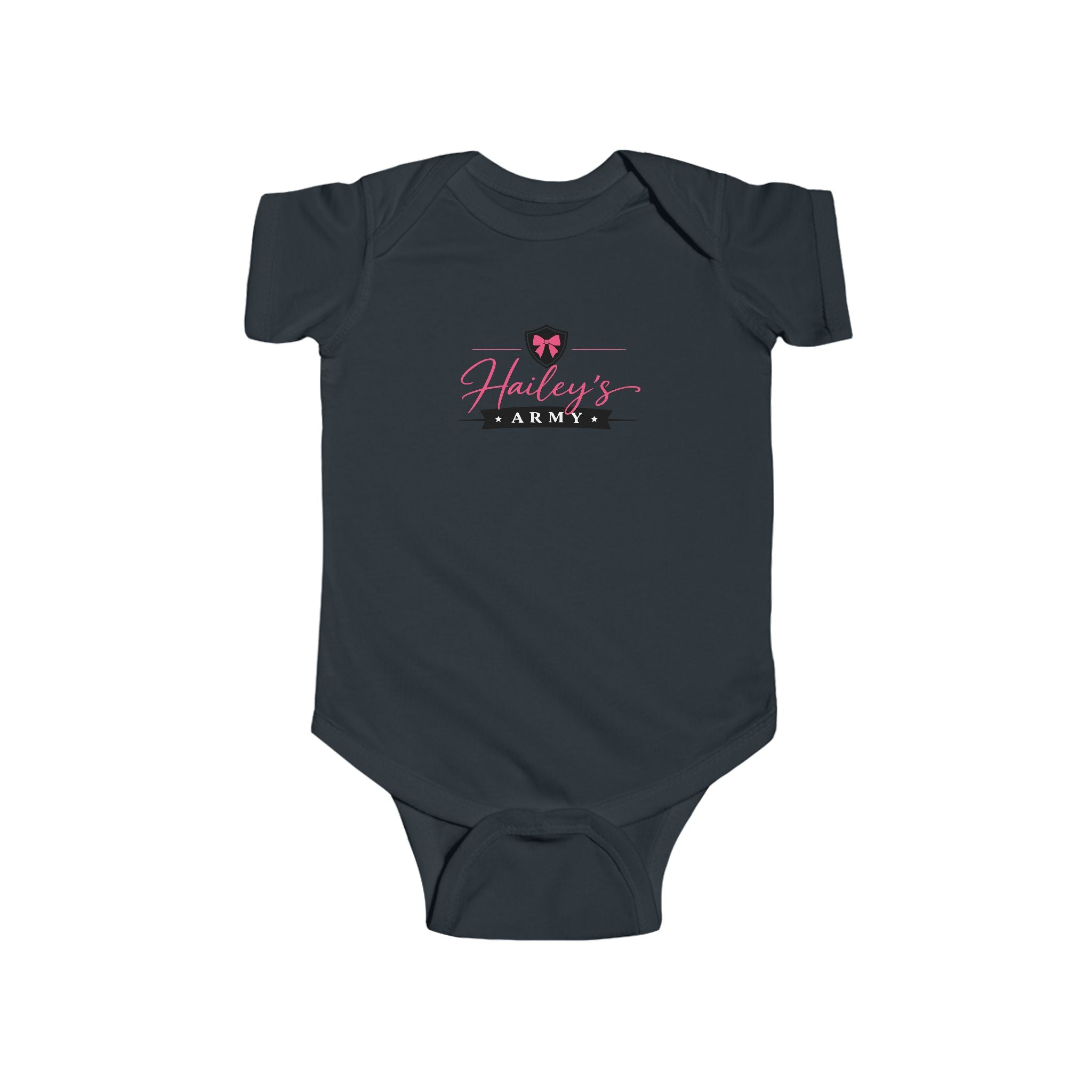 Hailey's Army Logo Onesie