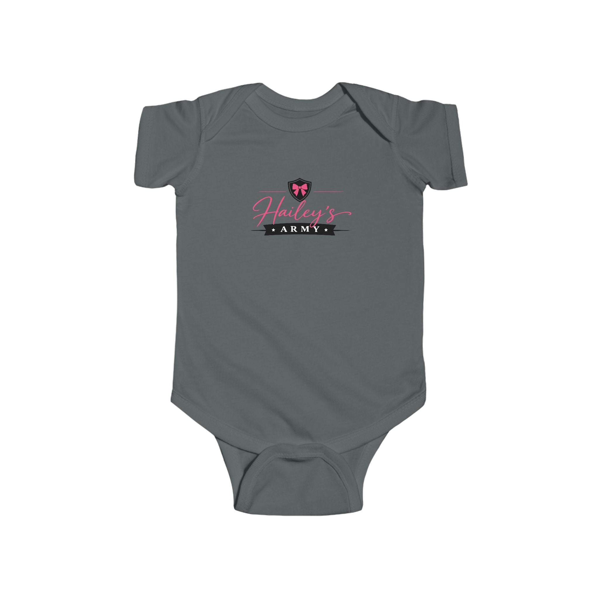 Hailey's Army Logo Onesie