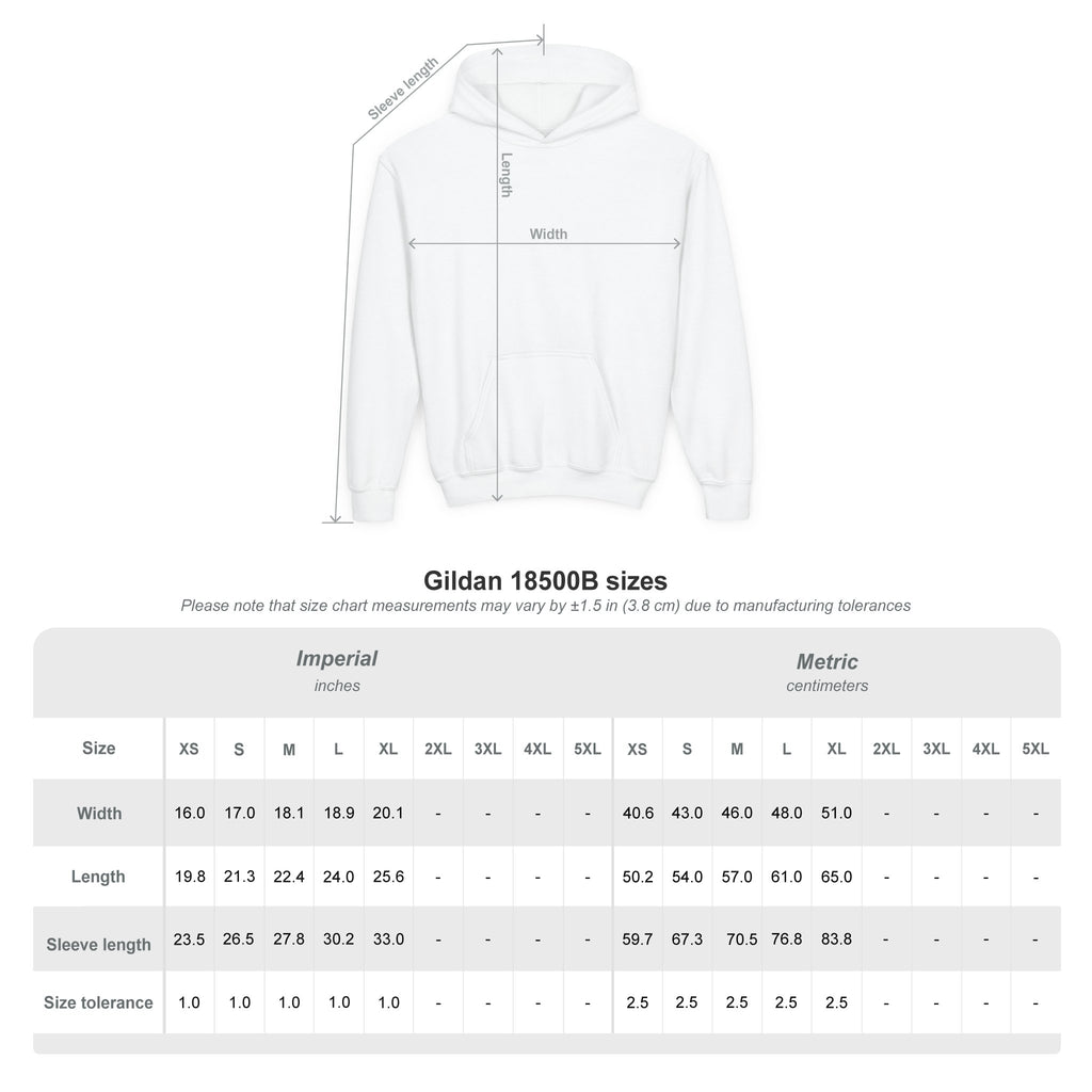 #haileyslaw Hashtag Hoodie - YOUTH
