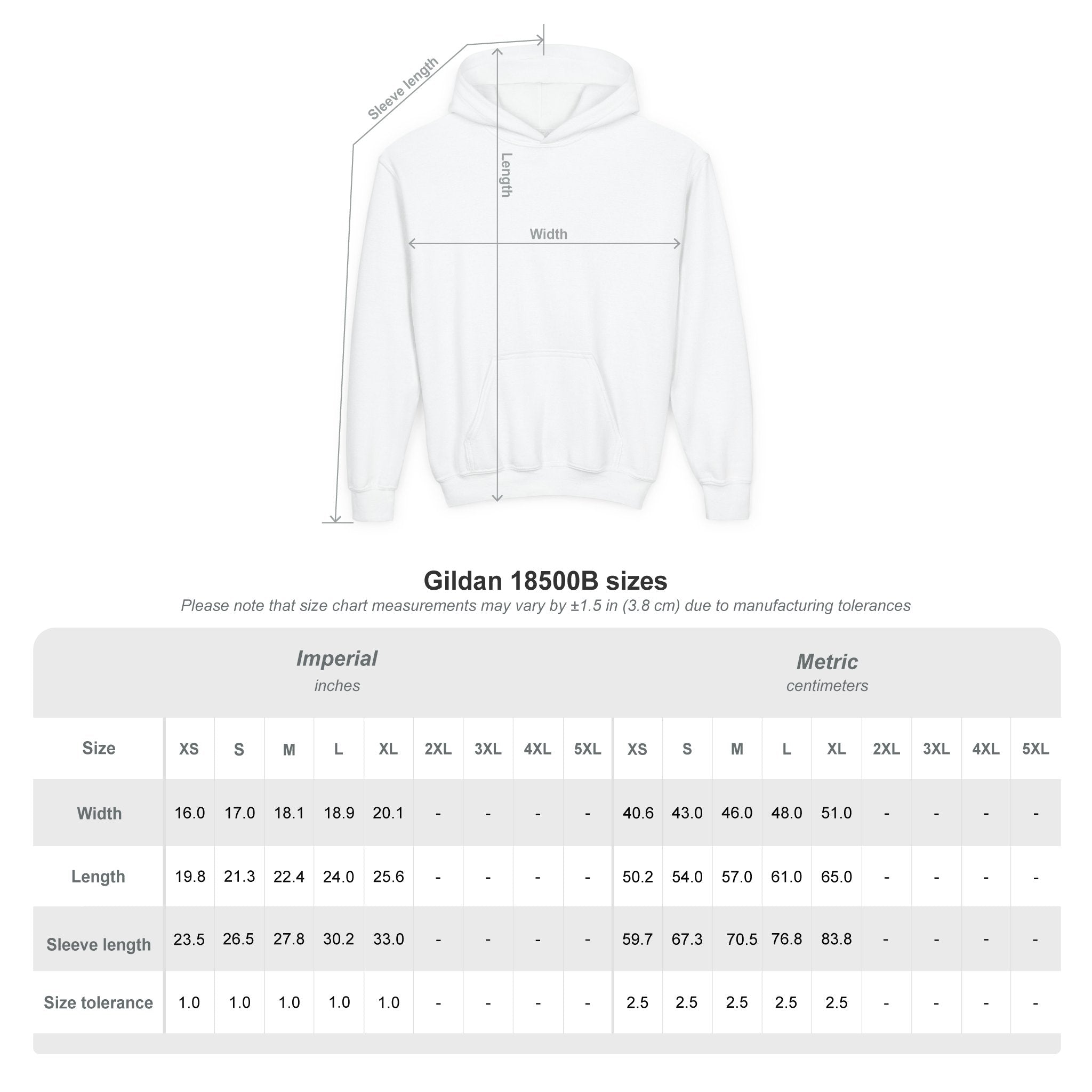 #haileyslaw Hashtag Hoodie - YOUTH