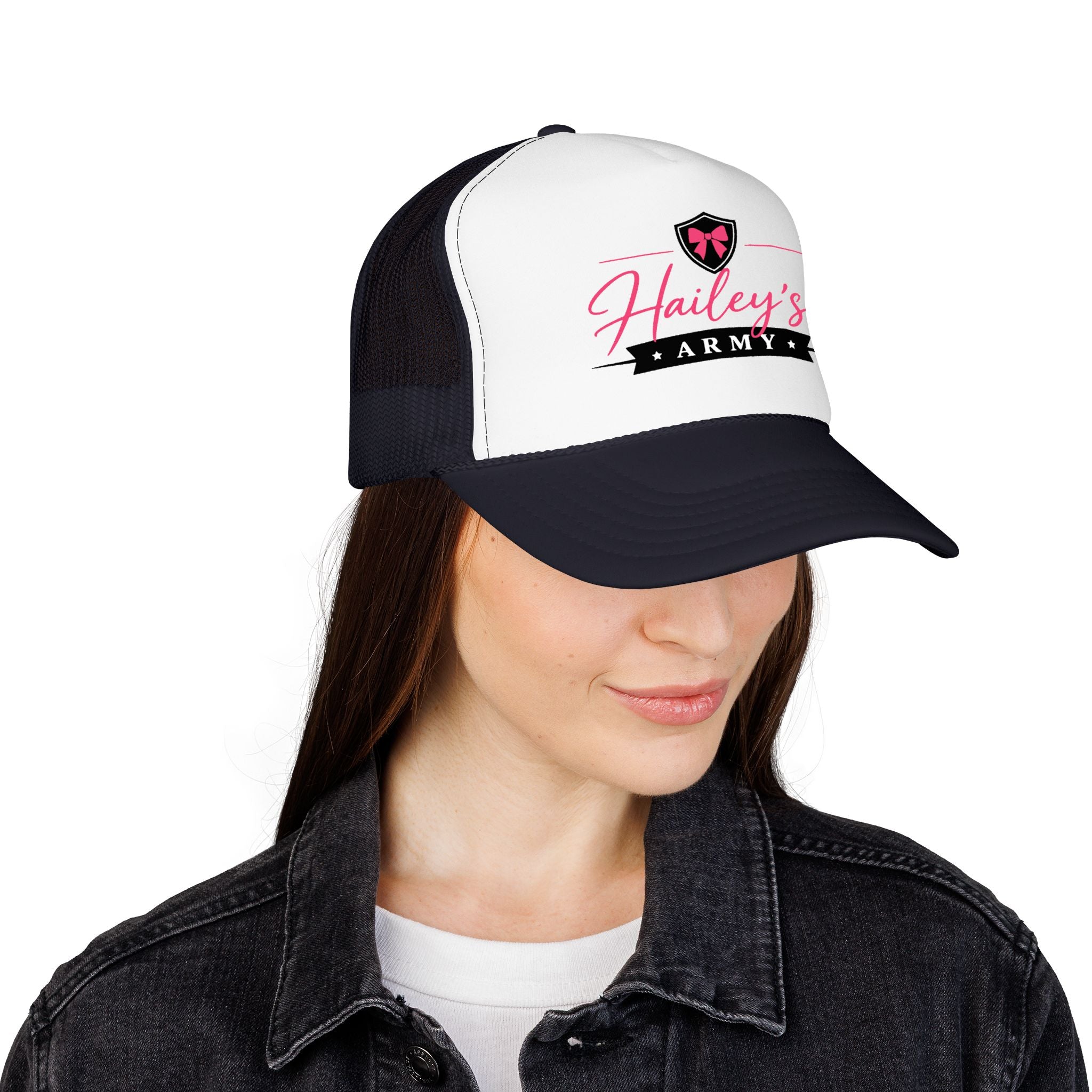 Hailey's Army Trucker Cap