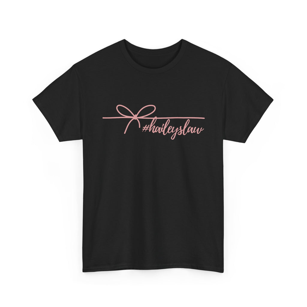 Hailey's Law Signature Script Tee