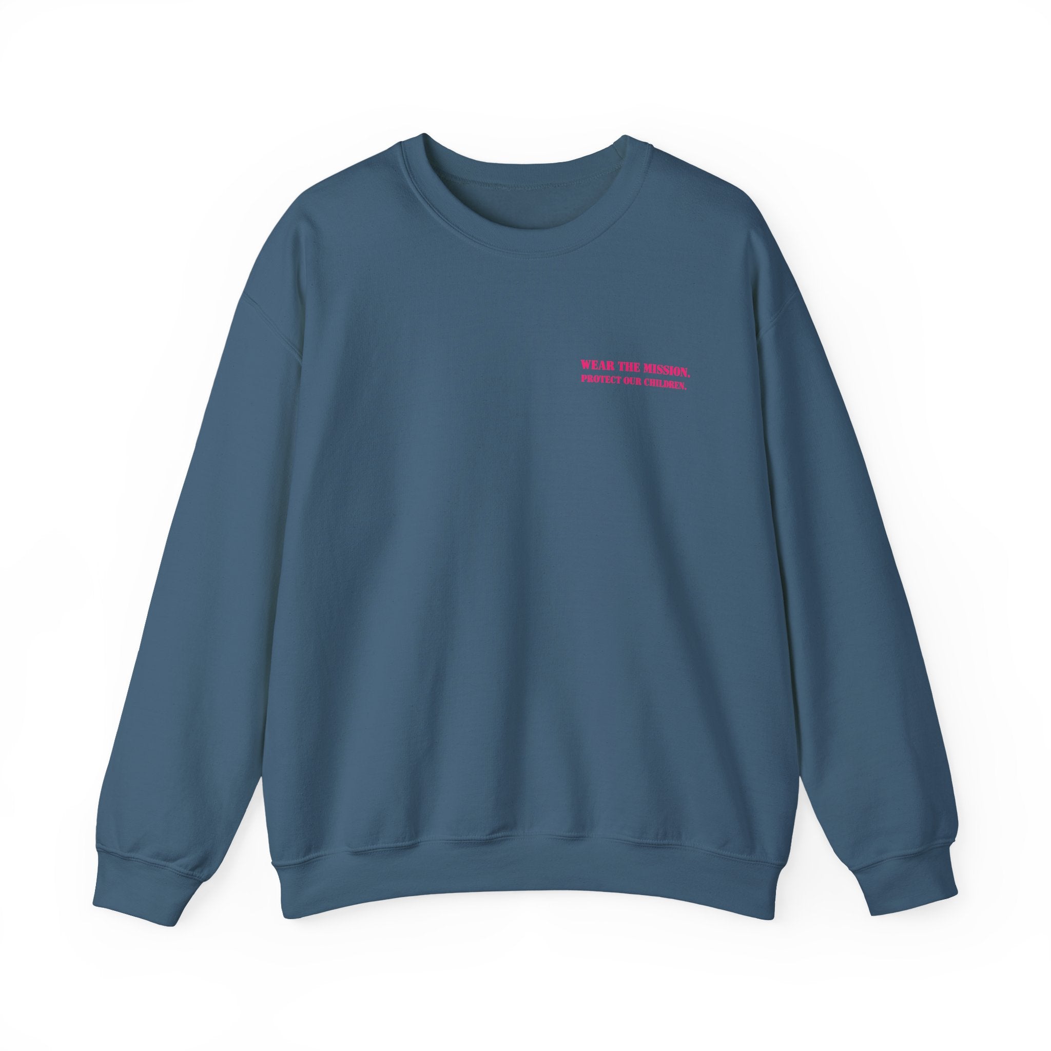 Wear the Mission Crewneck Sweatshirt