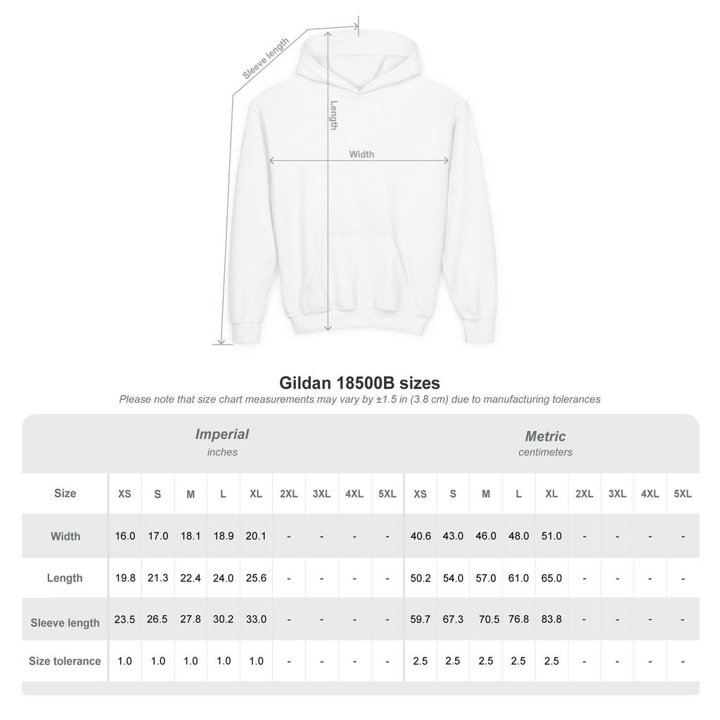 #haileyslaw Hashtag Hoodie - YOUTH