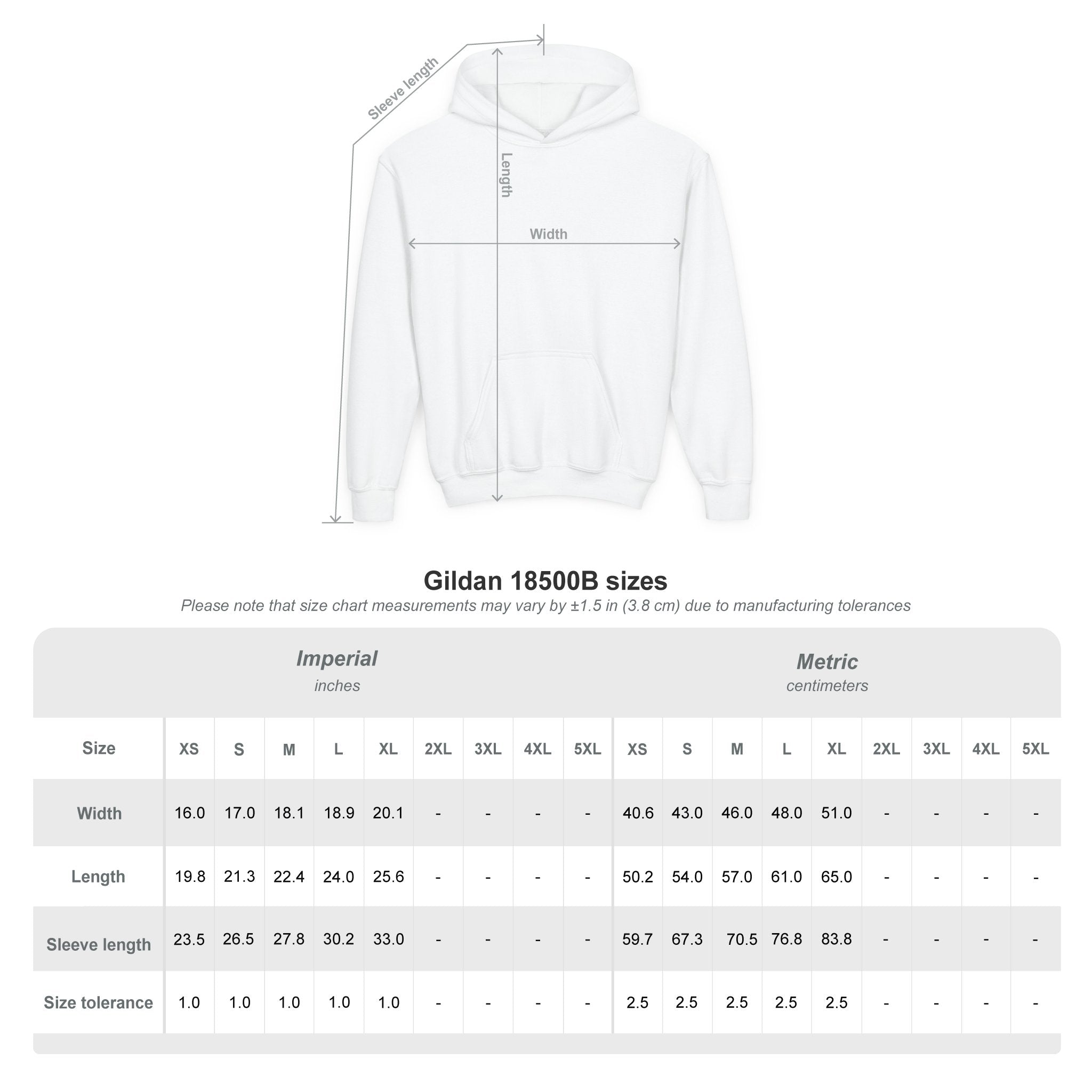 #haileyslaw Hashtag Hoodie - YOUTH