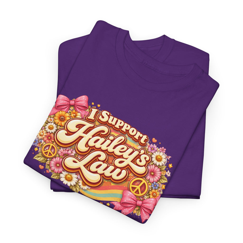 Retro Floral Support Tee