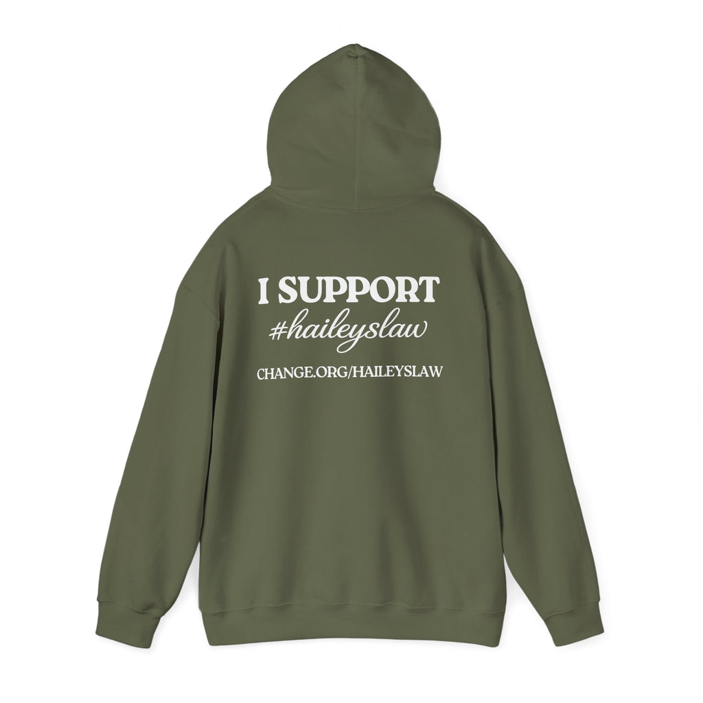 Hailey's Army Dog Tag Hoodie