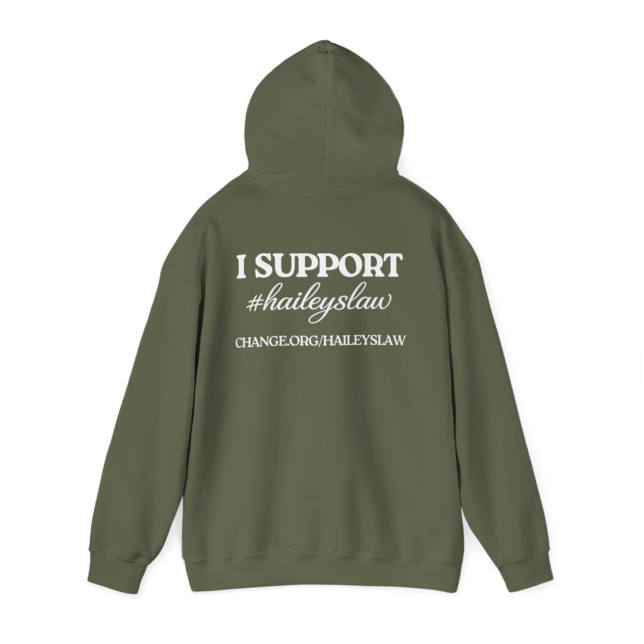 Hailey's Army Dog Tag Hoodie
