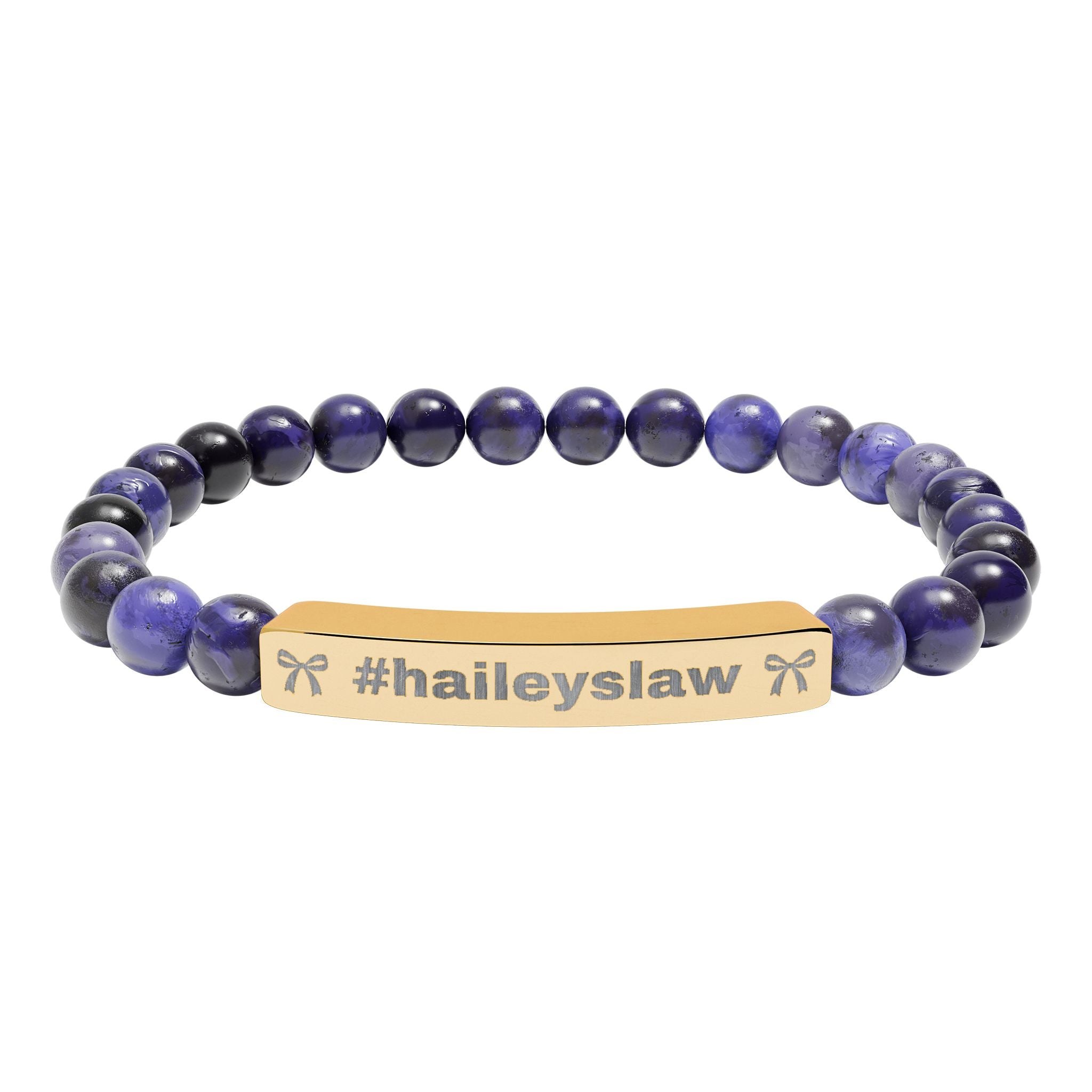 Hailey's Law Beaded Bracelet